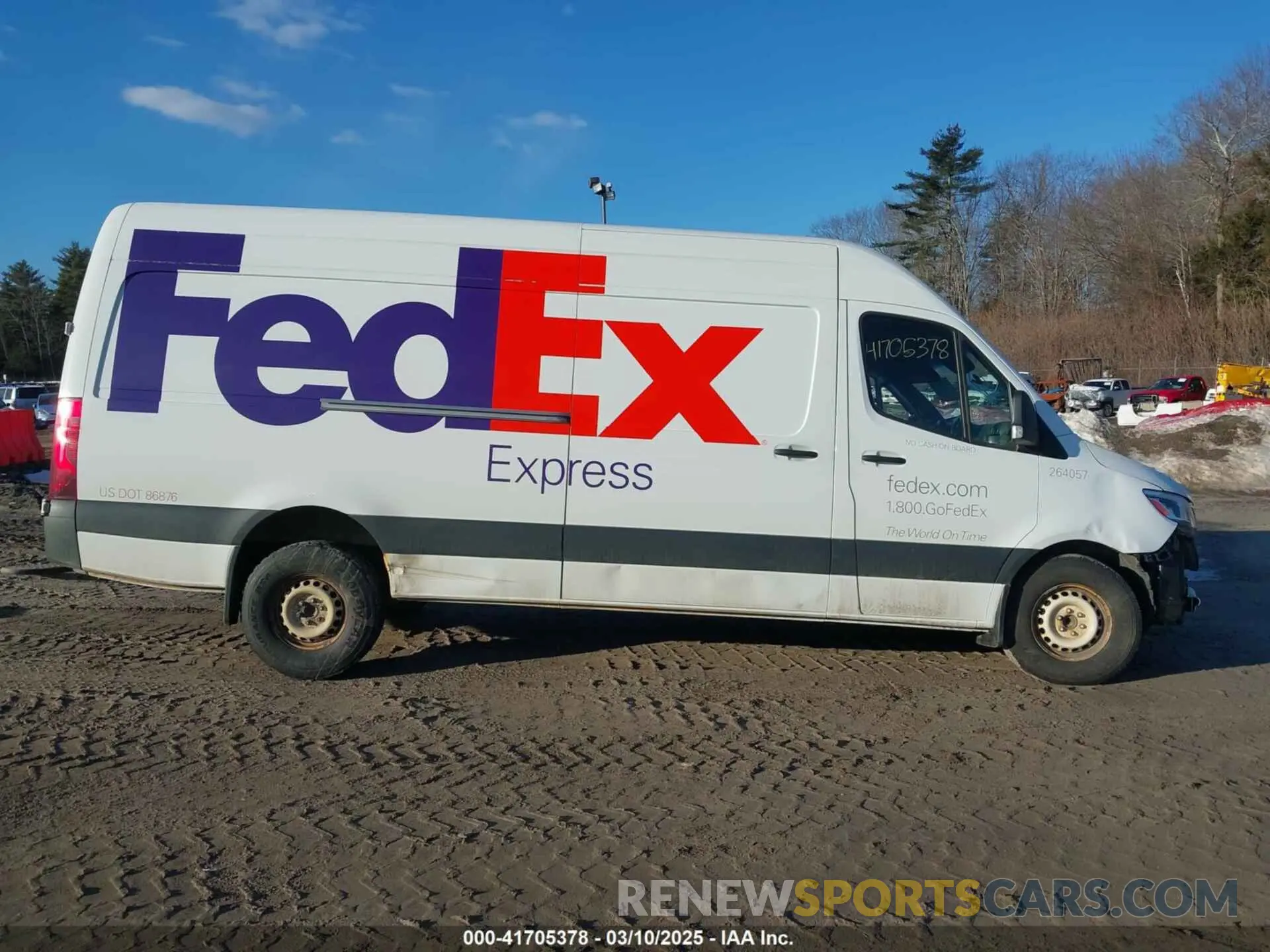 12 Photograph of a damaged car W1Y4ECHYXLP236211 MERCEDES-BENZ SPRINTER 2500 2020