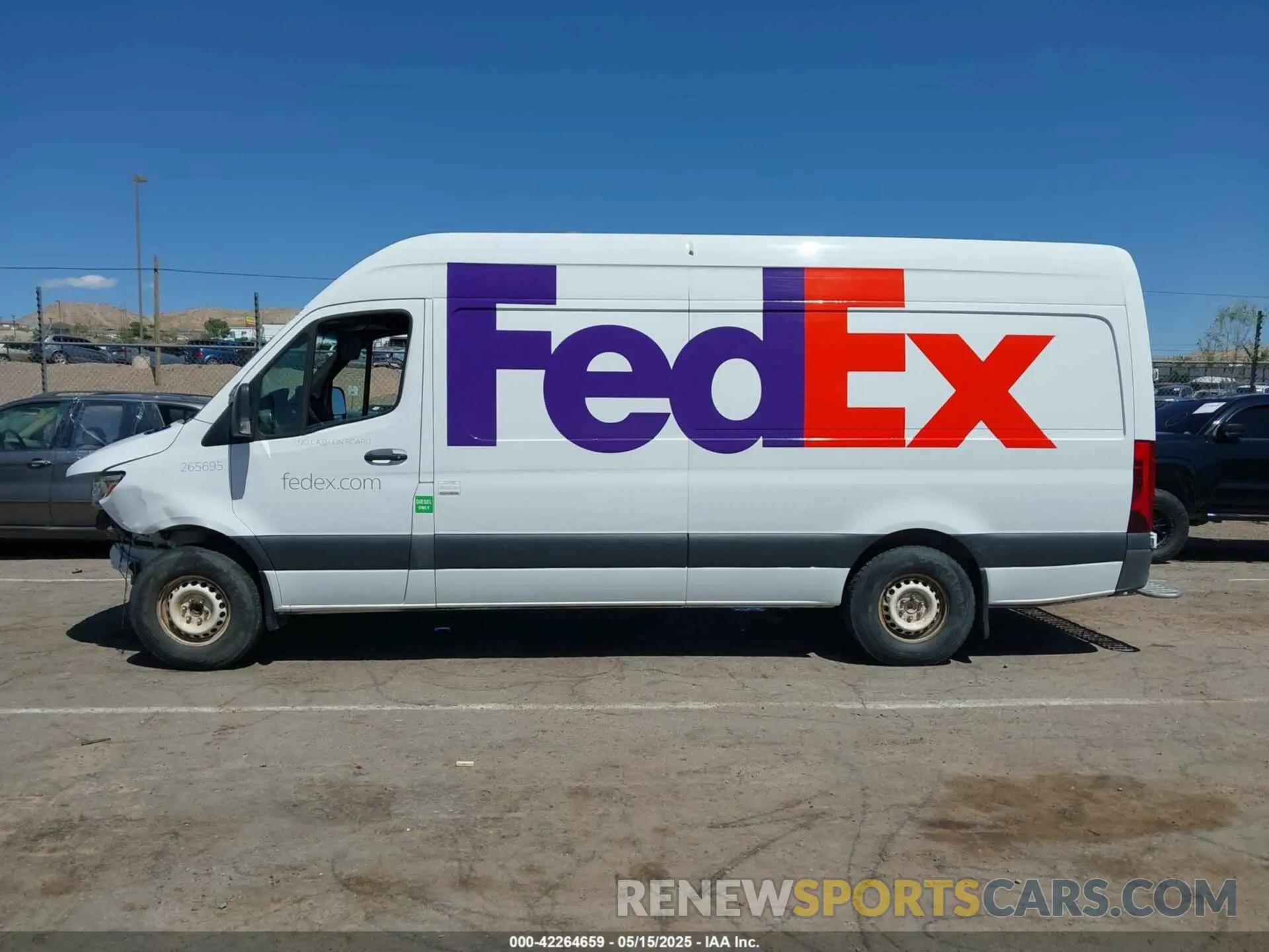 14 Photograph of a damaged car W1Y4ECHYXLP241392 MERCEDES-BENZ SPRINTER 2500 2020