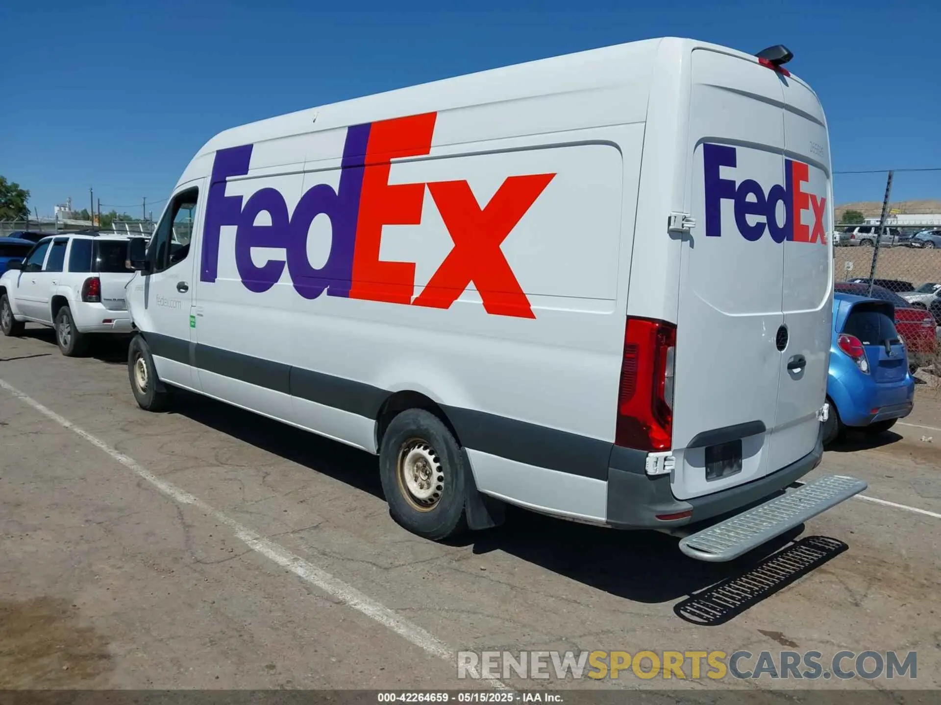 3 Photograph of a damaged car W1Y4ECHYXLP241392 MERCEDES-BENZ SPRINTER 2500 2020