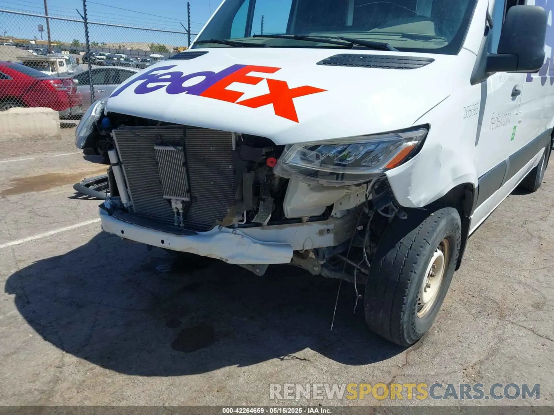 6 Photograph of a damaged car W1Y4ECHYXLP241392 MERCEDES-BENZ SPRINTER 2500 2020