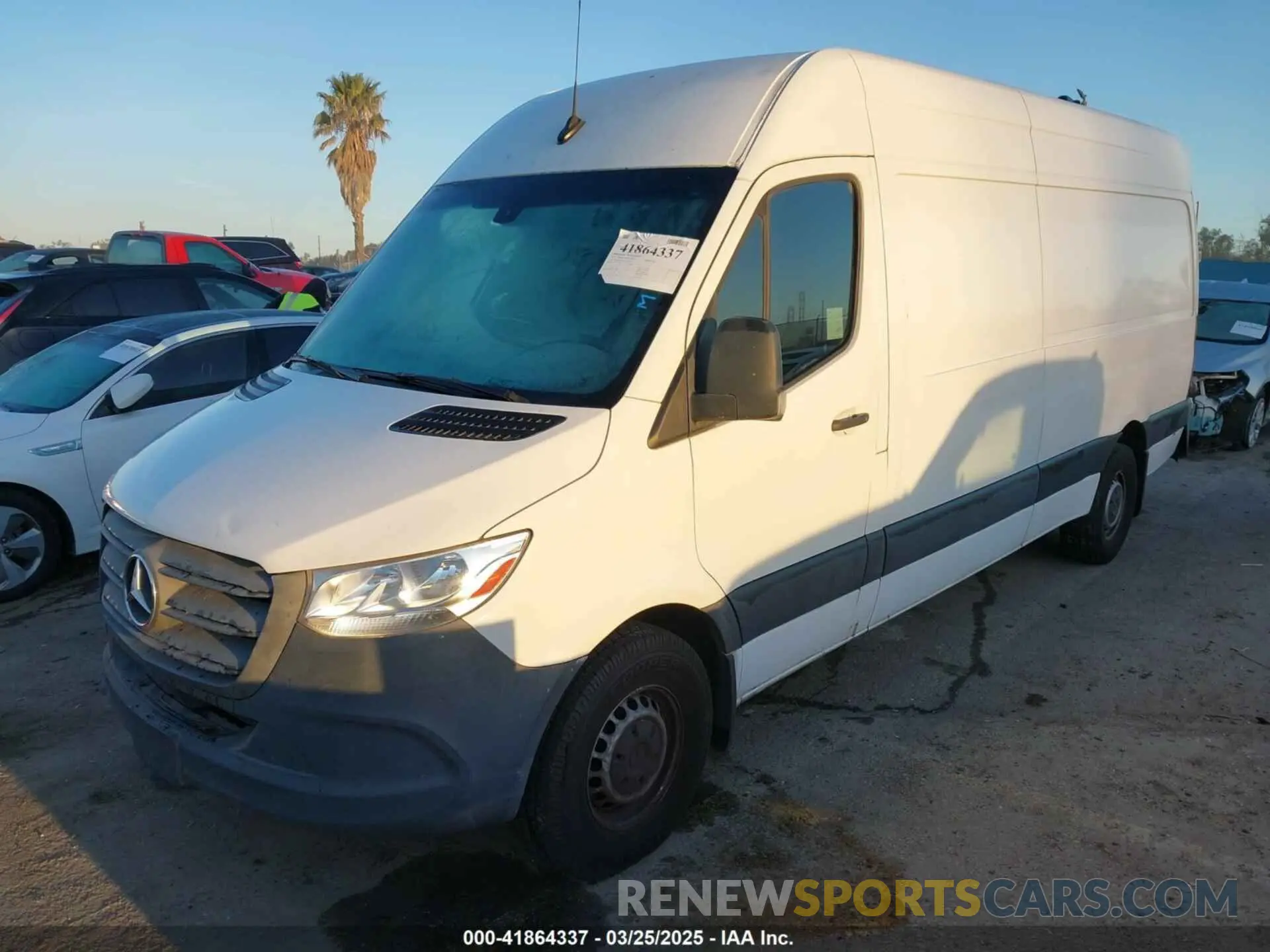 2 Photograph of a damaged car W1W40CHY4MT054679 MERCEDES-BENZ SPRINTER 2500 2021