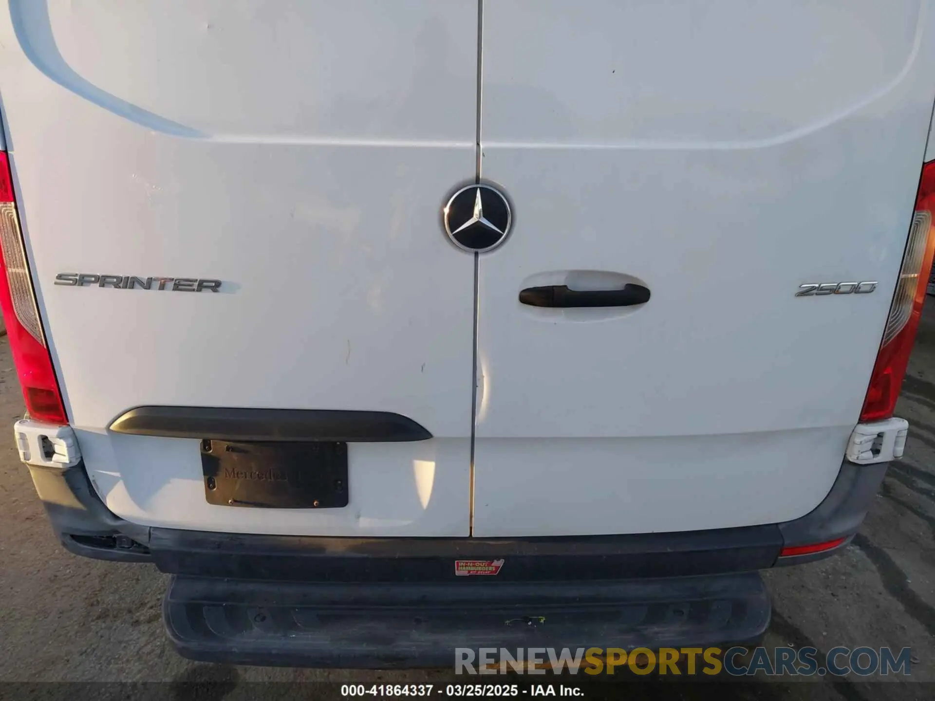 6 Photograph of a damaged car W1W40CHY4MT054679 MERCEDES-BENZ SPRINTER 2500 2021