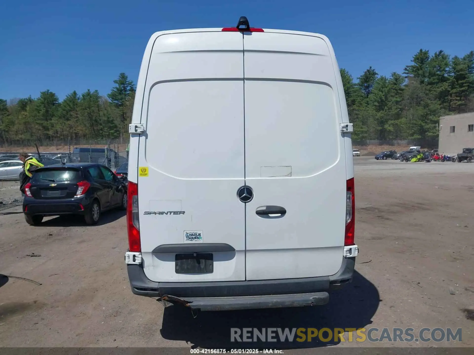 17 Photograph of a damaged car W1W40CHY4MT056383 MERCEDES-BENZ SPRINTER 2500 2021