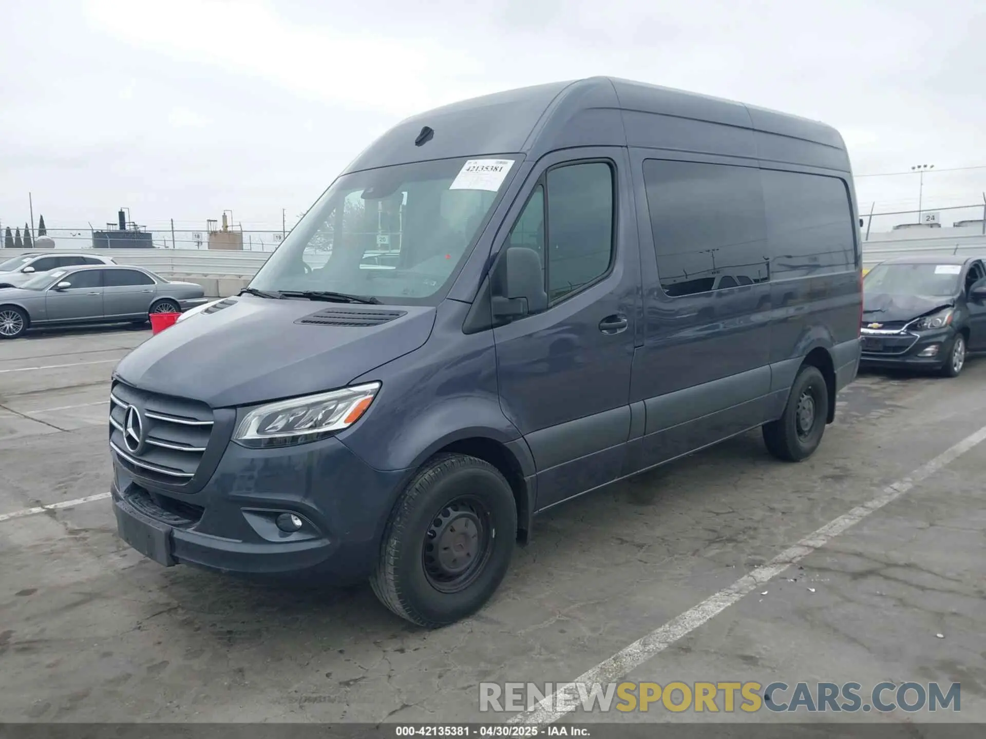 2 Photograph of a damaged car W1W4EBHY0MT073290 MERCEDES-BENZ SPRINTER 2500 2021