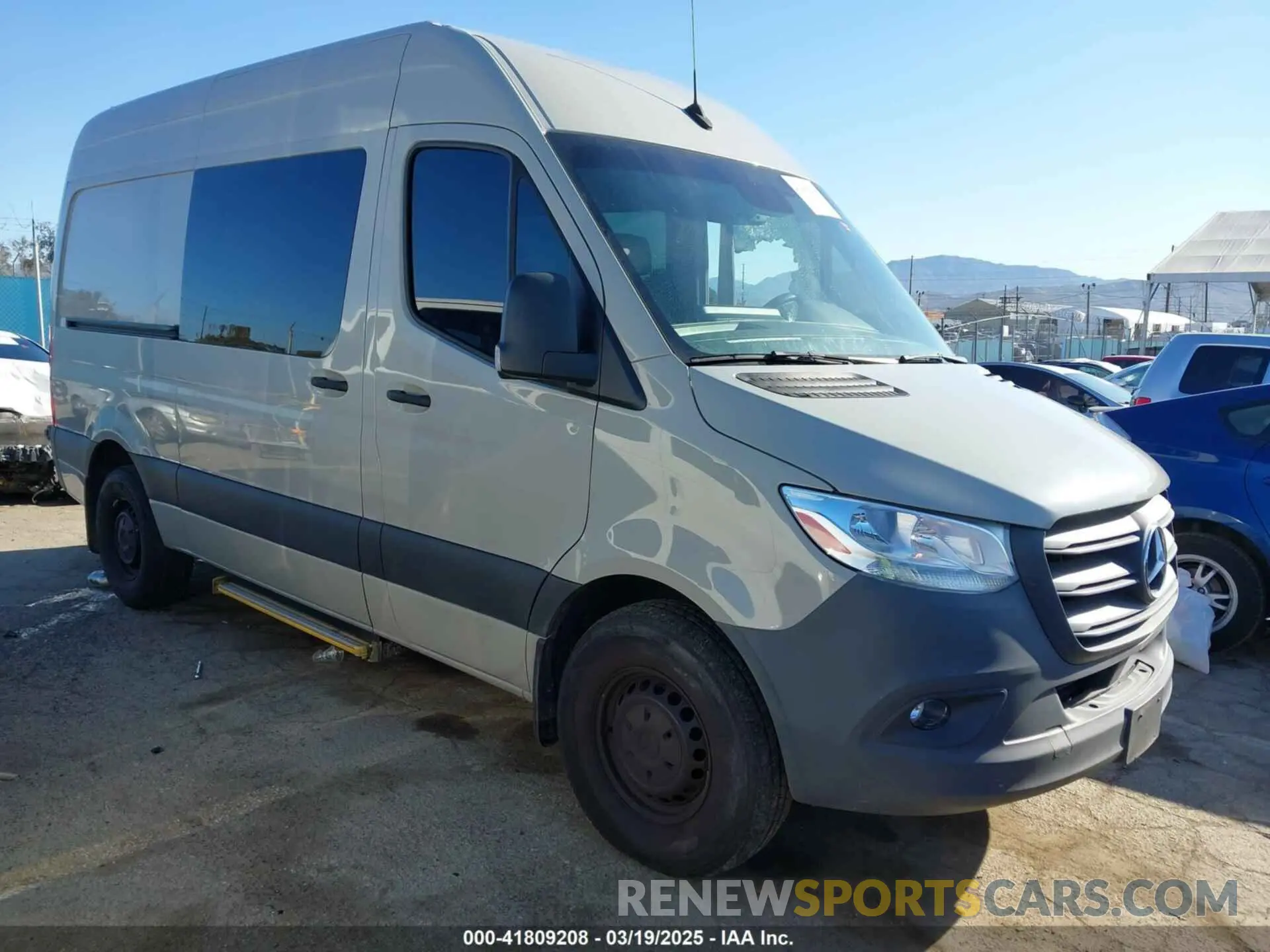 1 Photograph of a damaged car W1W4EBHY3MT080461 MERCEDES-BENZ SPRINTER 2500 2021
