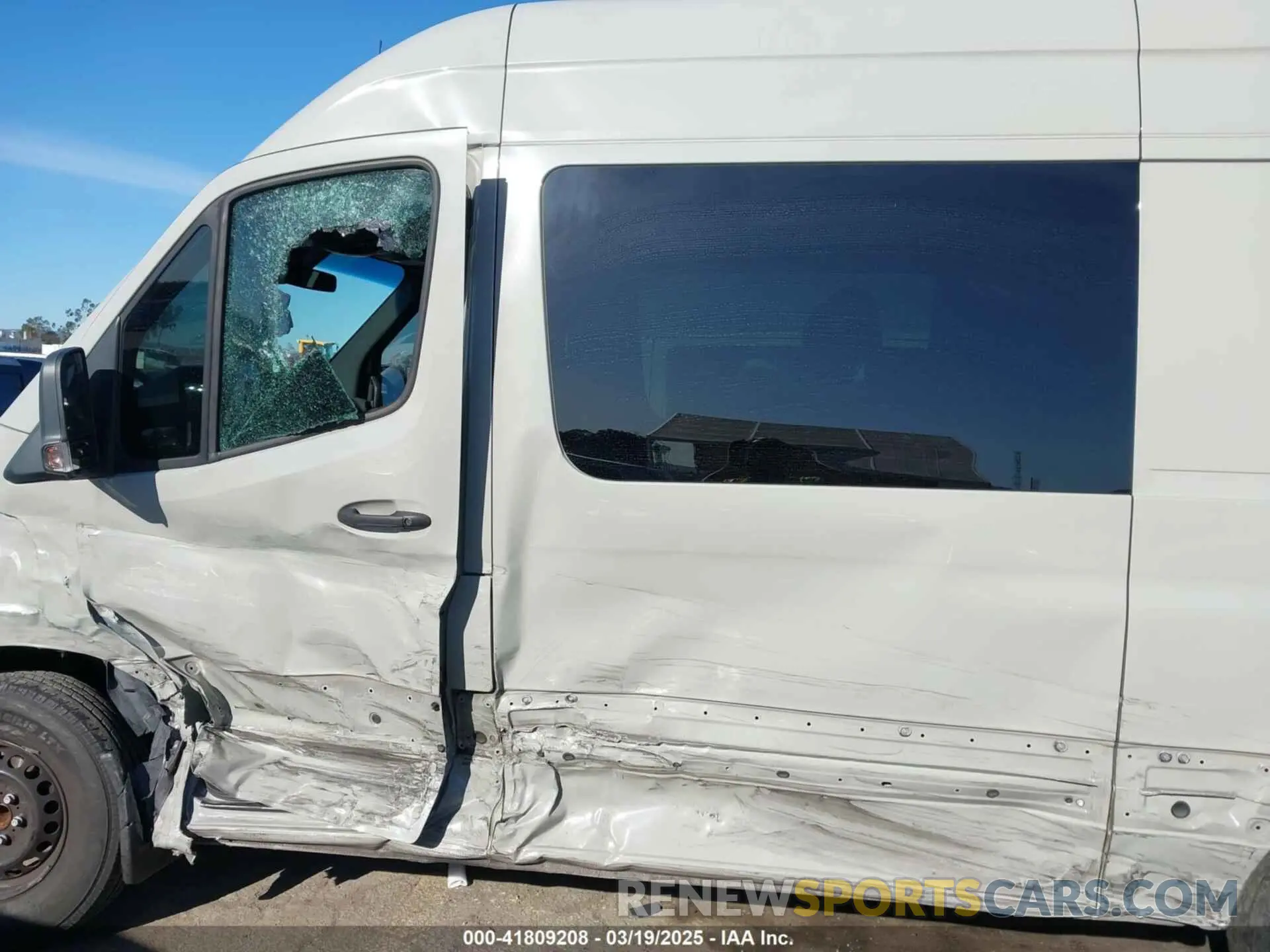 14 Photograph of a damaged car W1W4EBHY3MT080461 MERCEDES-BENZ SPRINTER 2500 2021
