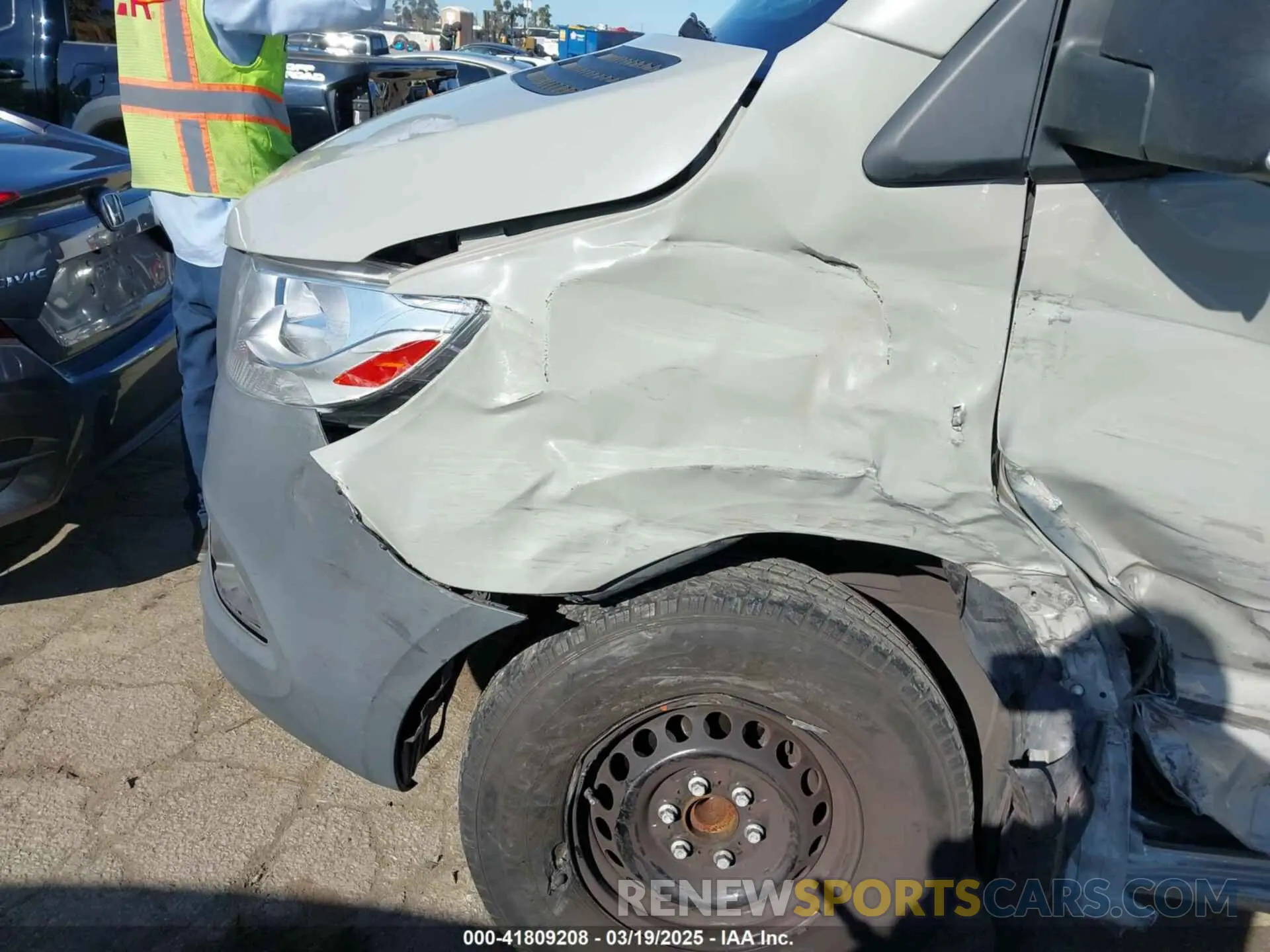 17 Photograph of a damaged car W1W4EBHY3MT080461 MERCEDES-BENZ SPRINTER 2500 2021