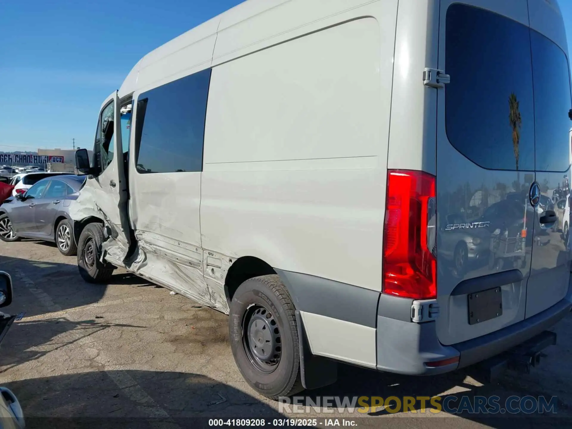 3 Photograph of a damaged car W1W4EBHY3MT080461 MERCEDES-BENZ SPRINTER 2500 2021