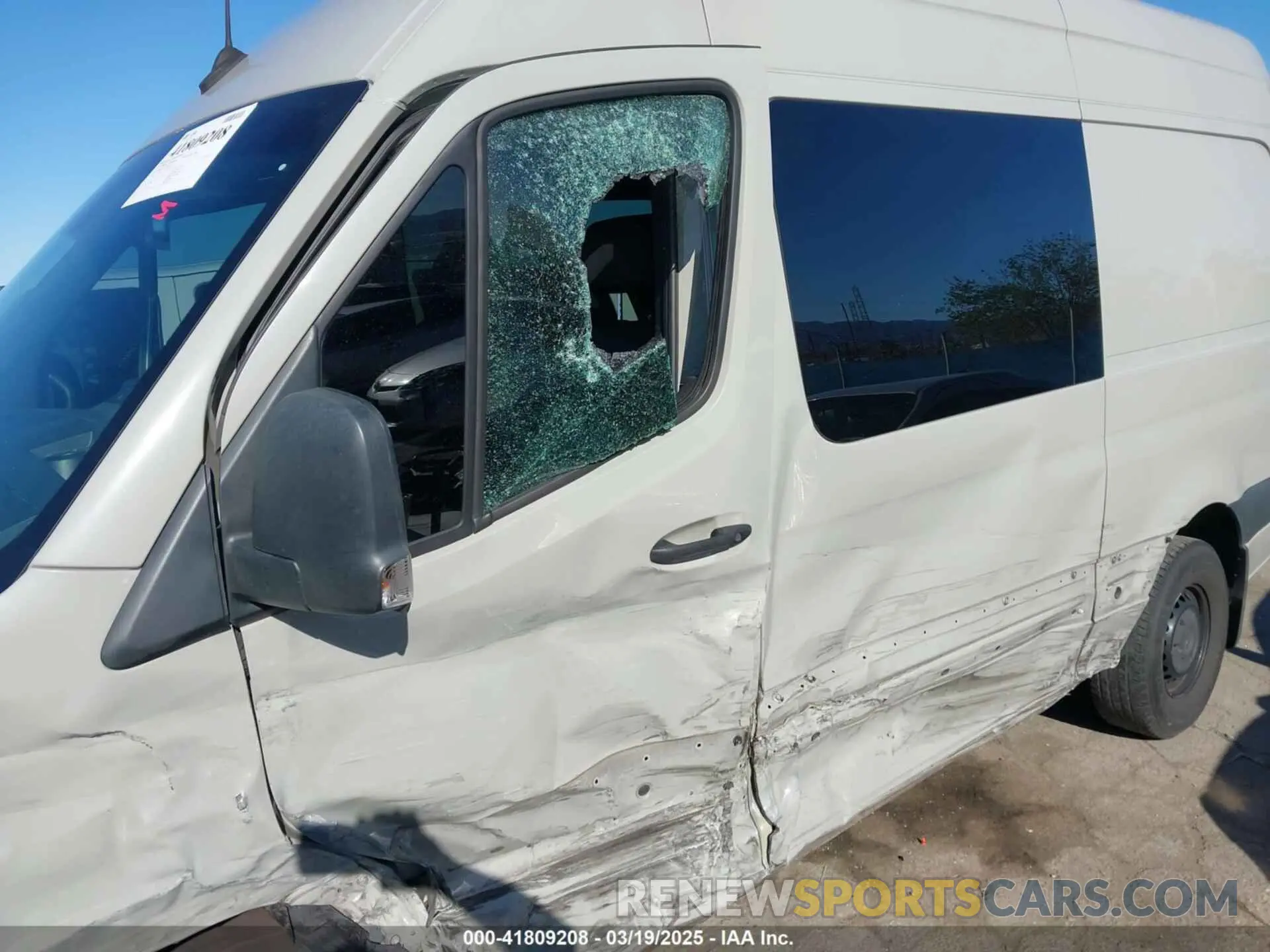6 Photograph of a damaged car W1W4EBHY3MT080461 MERCEDES-BENZ SPRINTER 2500 2021