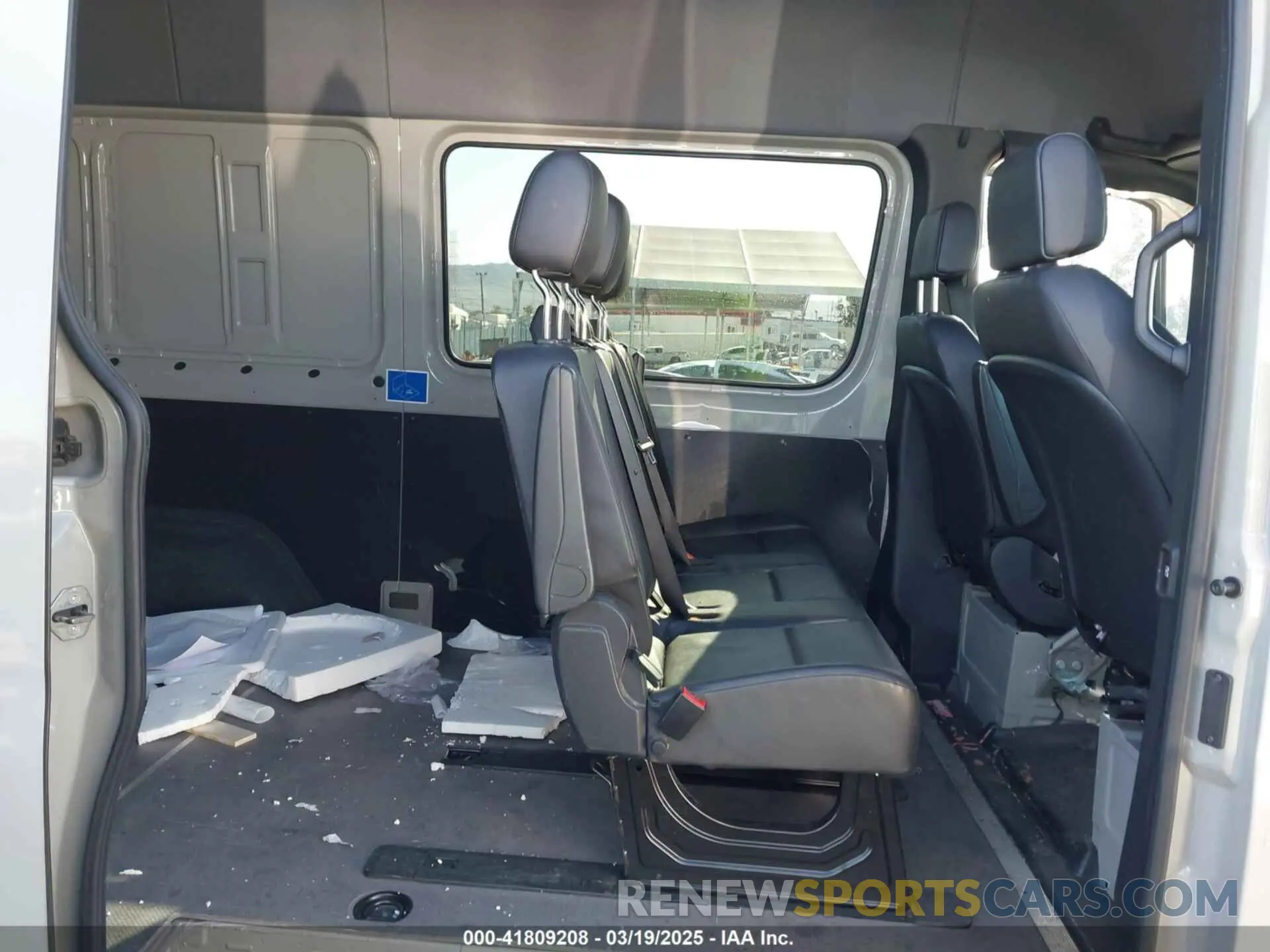 8 Photograph of a damaged car W1W4EBHY3MT080461 MERCEDES-BENZ SPRINTER 2500 2021
