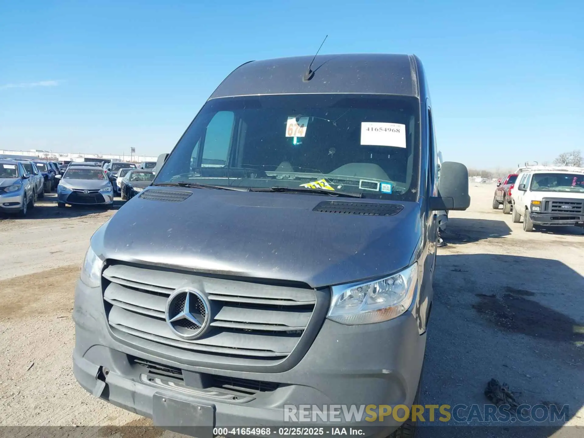 6 Photograph of a damaged car W1W4EBHY7MT057863 MERCEDES-BENZ SPRINTER 2500 2021