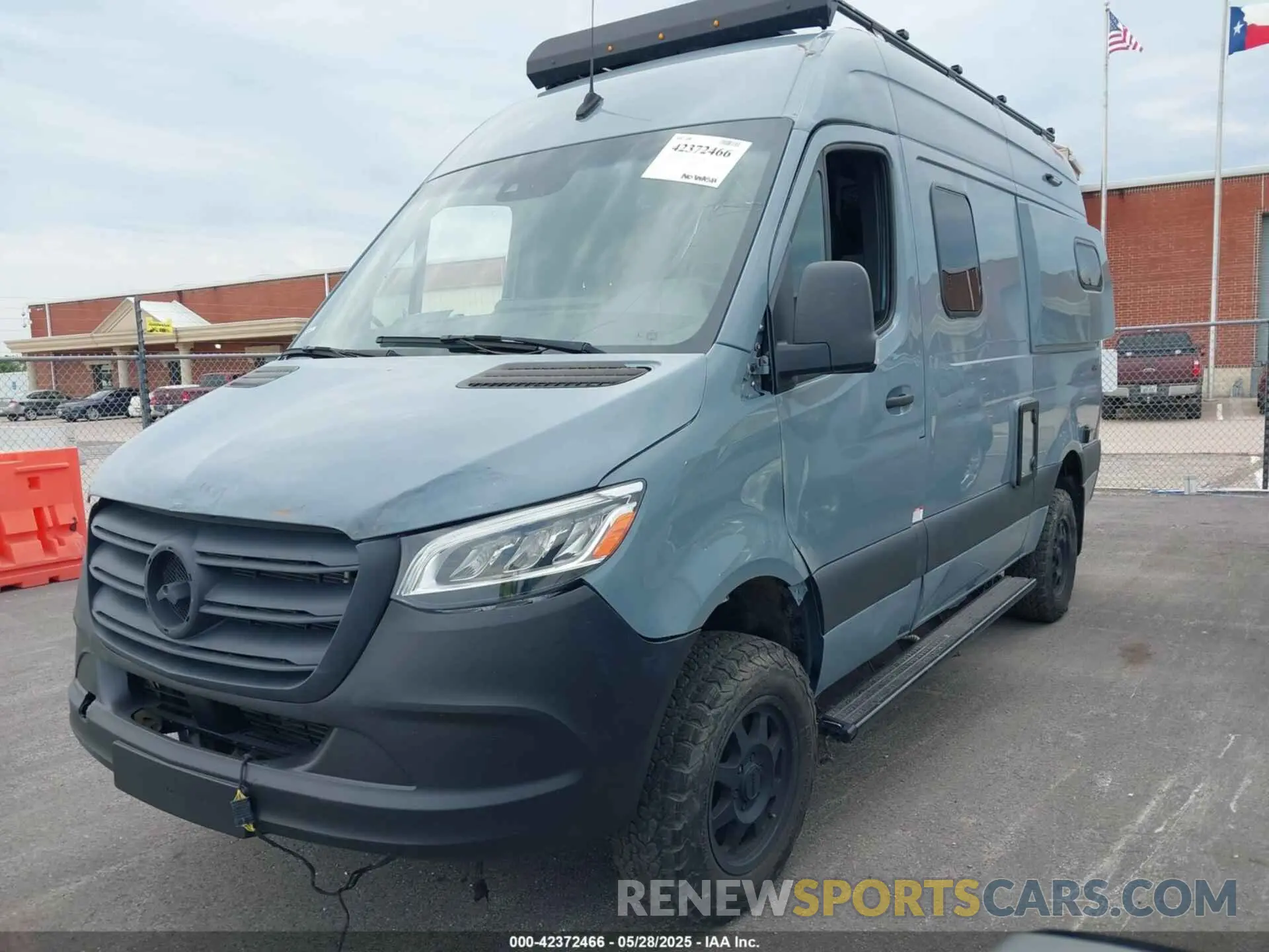2 Photograph of a damaged car W1W4EBVY7MP424550 MERCEDES-BENZ SPRINTER 2500 2021