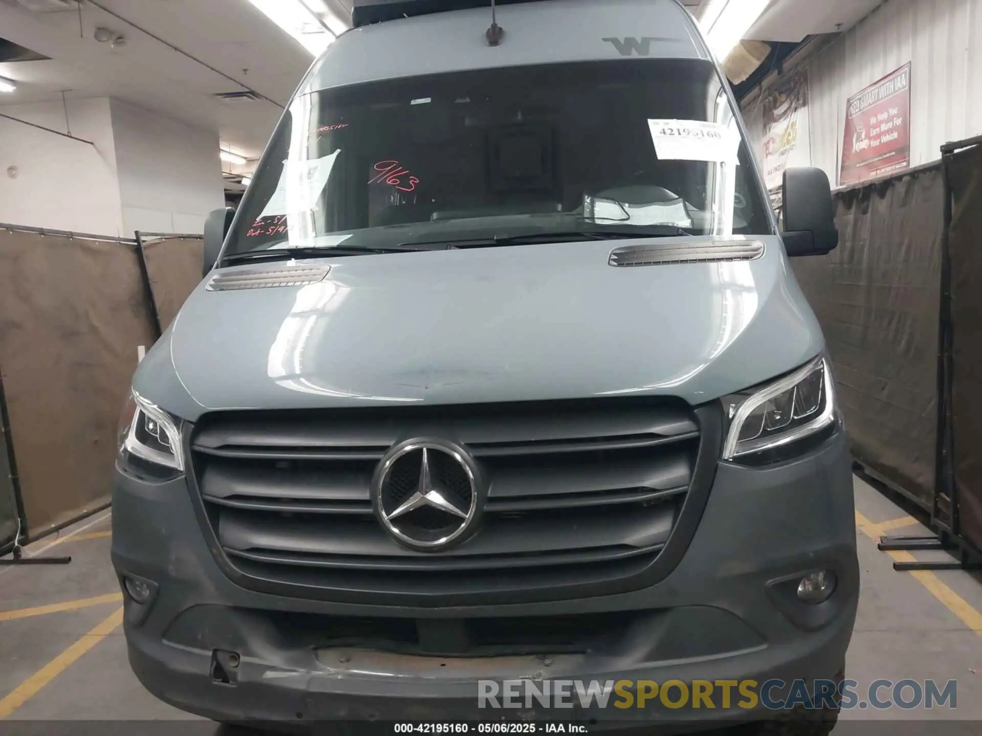 12 Photograph of a damaged car W1W4EBVYXMP428981 MERCEDES-BENZ SPRINTER 2500 2021