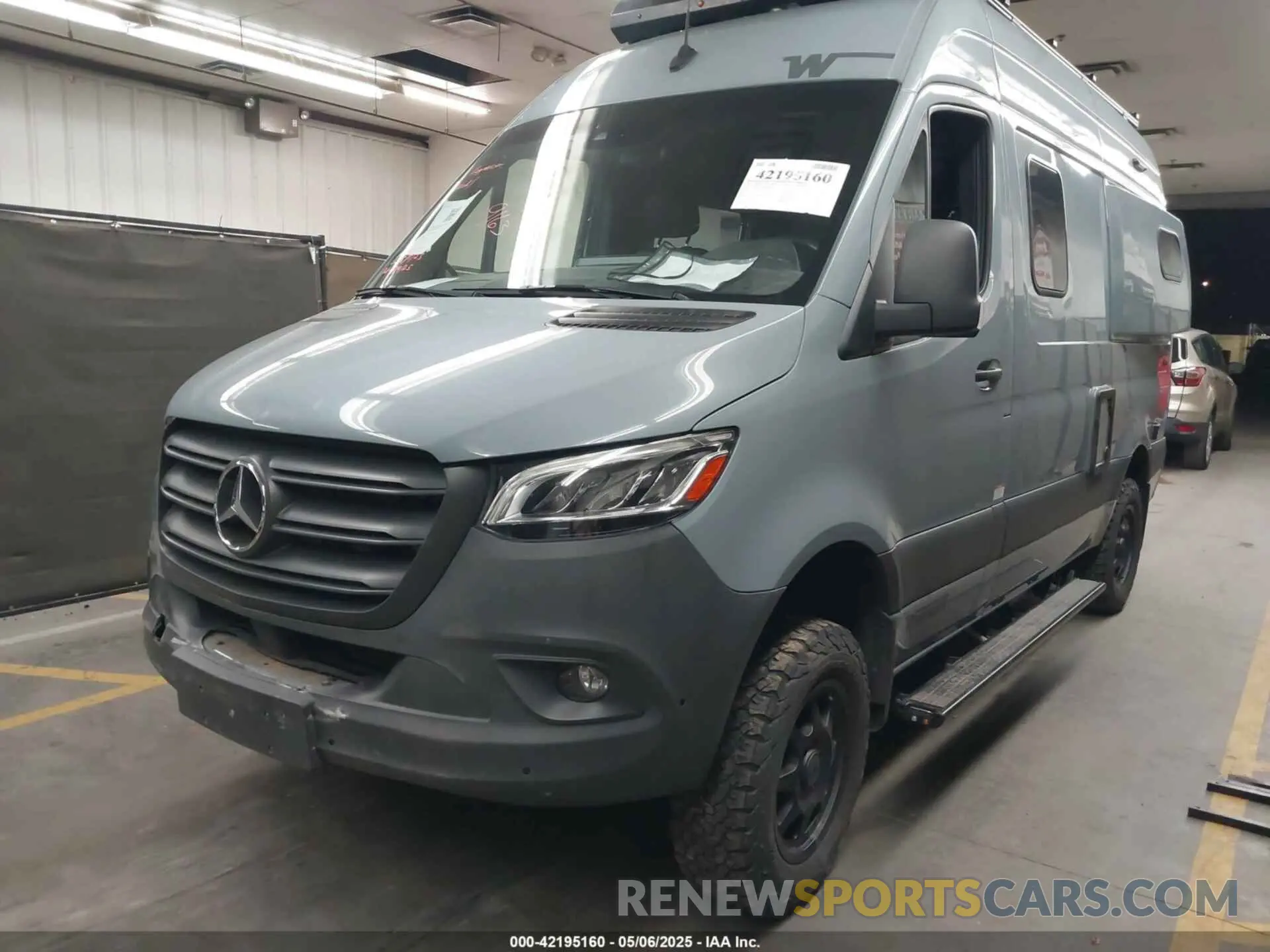 2 Photograph of a damaged car W1W4EBVYXMP428981 MERCEDES-BENZ SPRINTER 2500 2021
