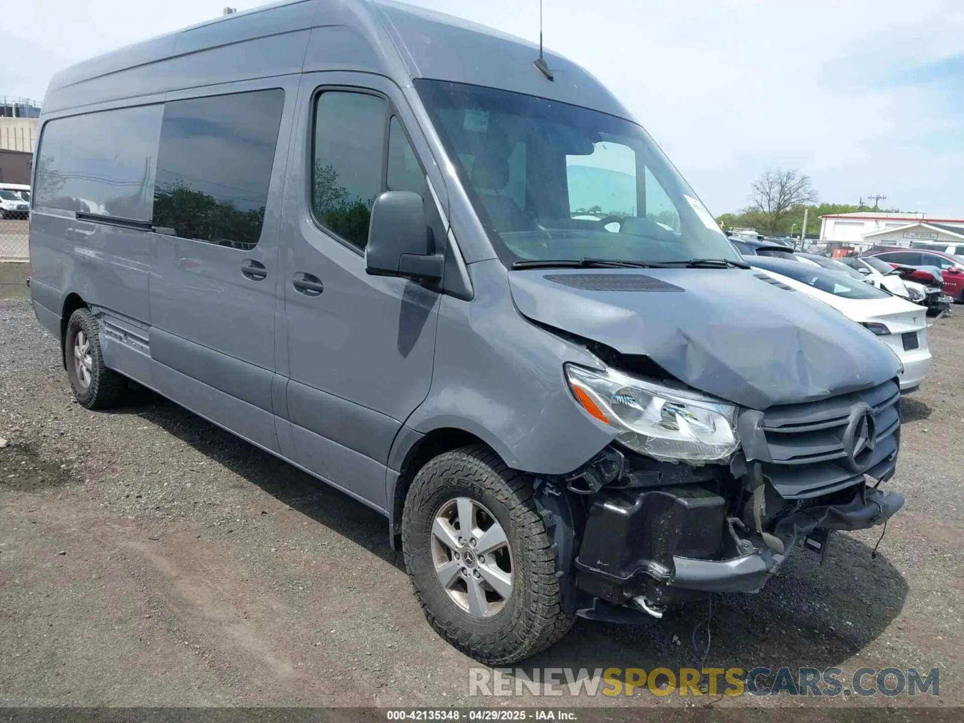 1 Photograph of a damaged car W1W4ECHY4MT079261 MERCEDES-BENZ SPRINTER 2500 2021