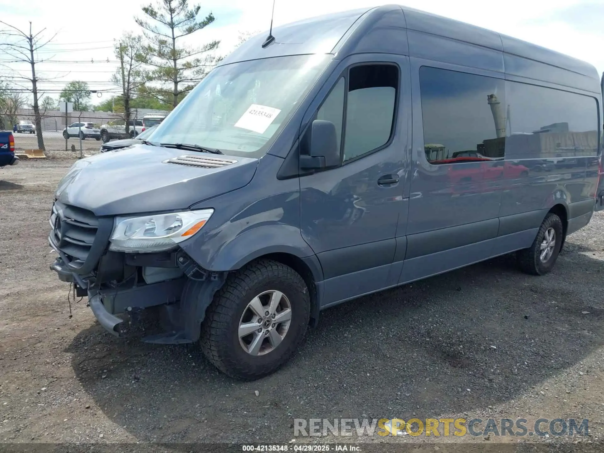 2 Photograph of a damaged car W1W4ECHY4MT079261 MERCEDES-BENZ SPRINTER 2500 2021