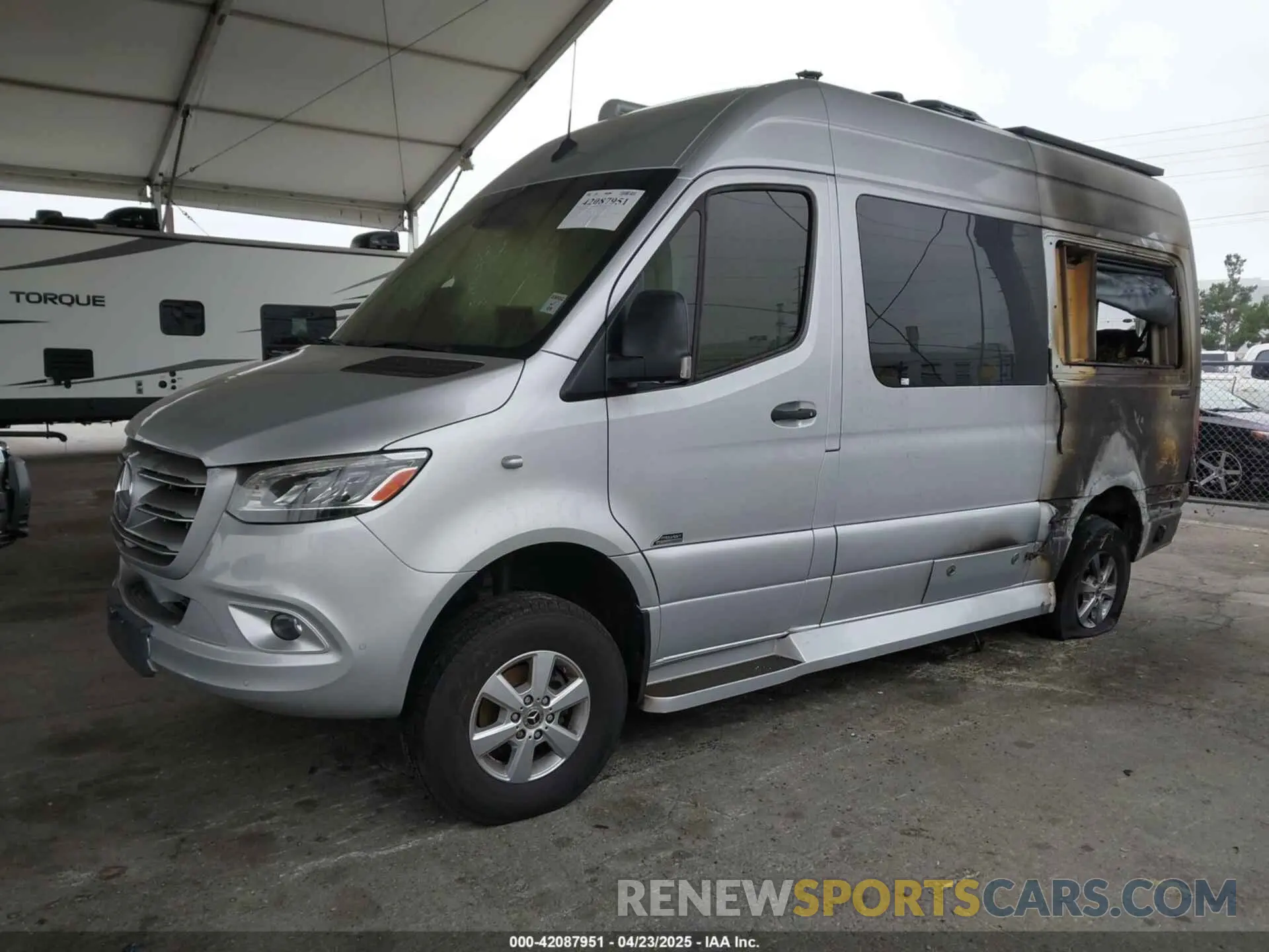 2 Photograph of a damaged car W1X4EBVY4MT073549 MERCEDES-BENZ SPRINTER 2500 2021