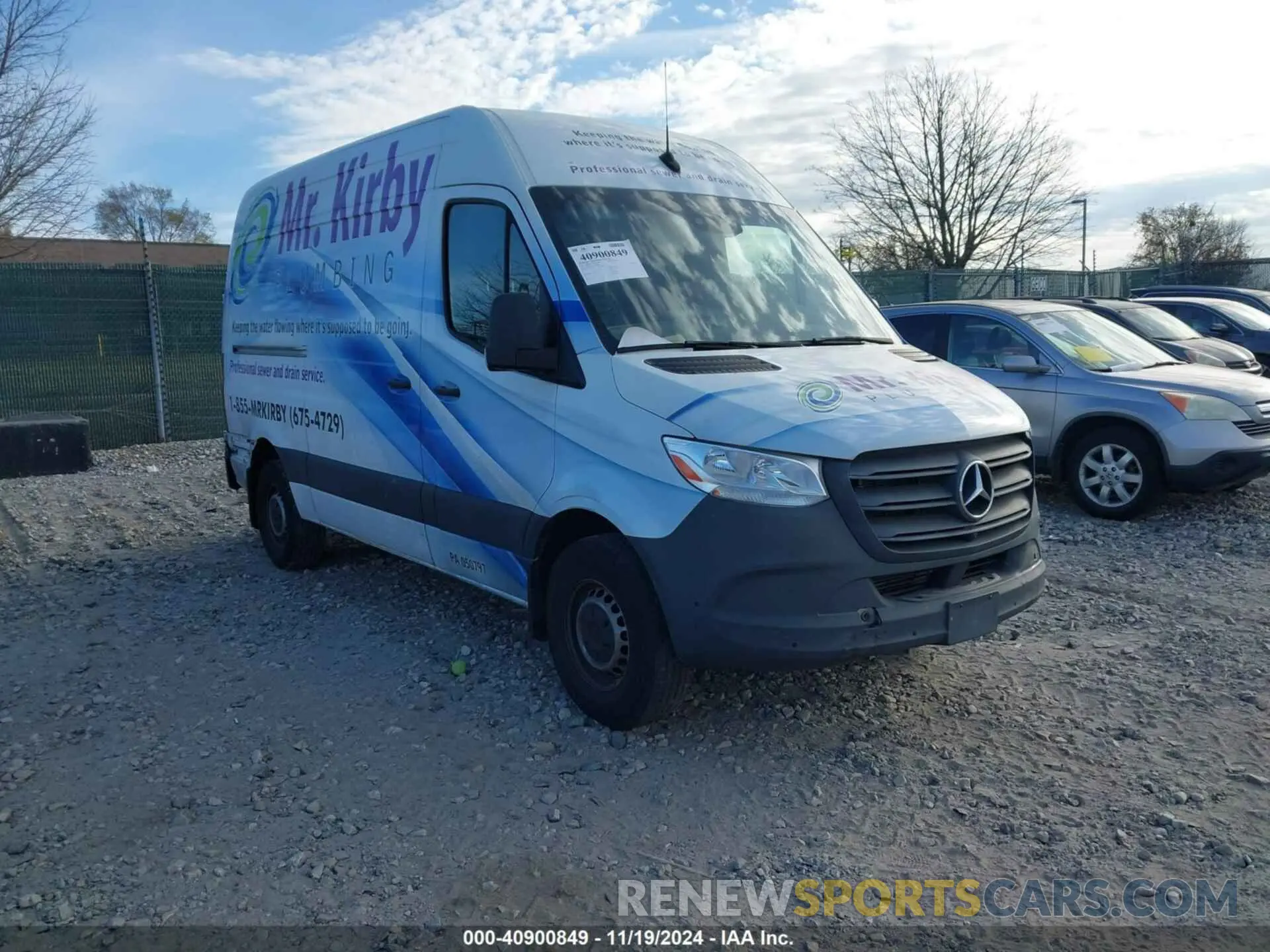 1 Photograph of a damaged car W1Y40BHY2MT044699 MERCEDES-BENZ SPRINTER 2500 2021
