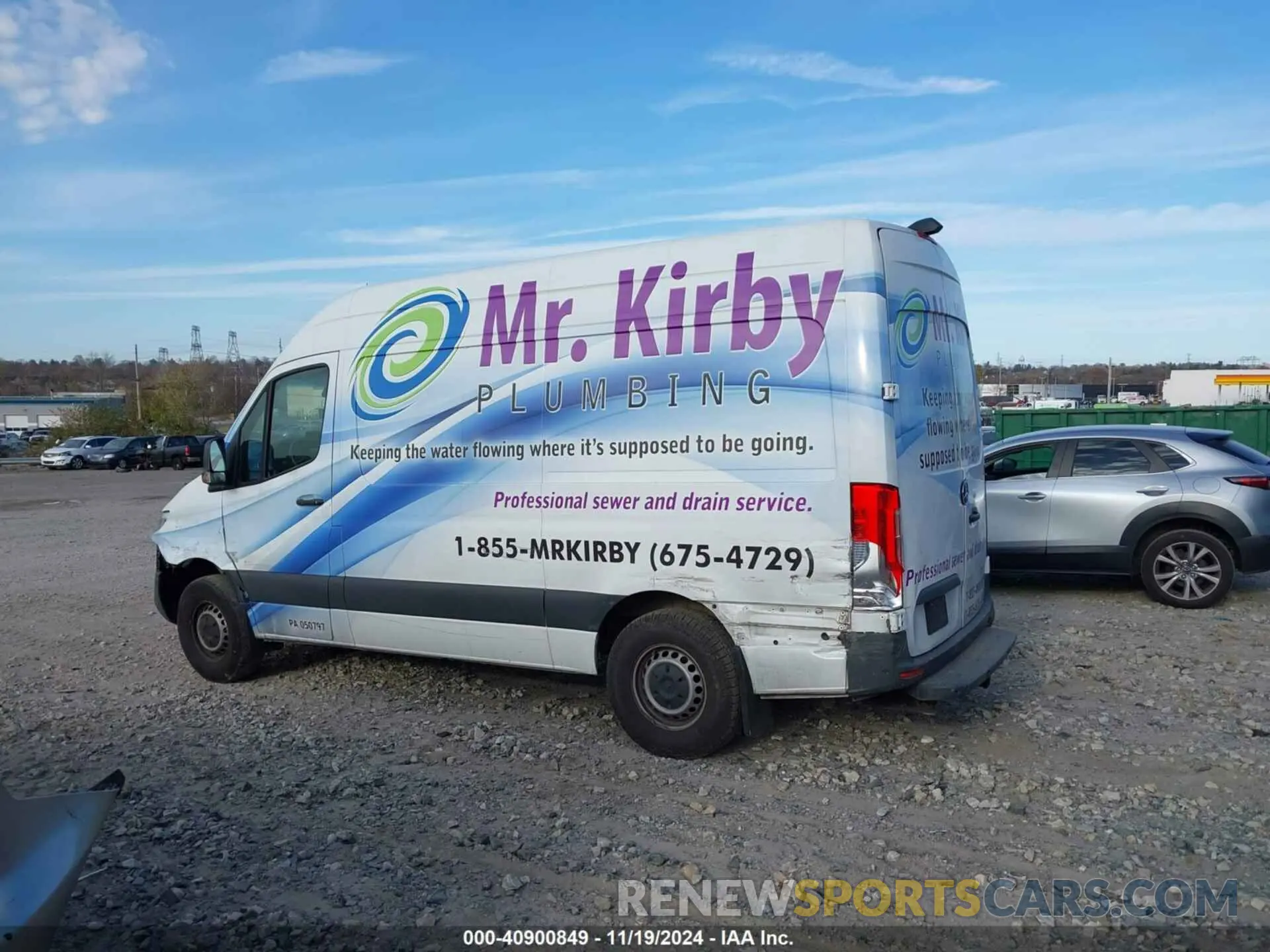 14 Photograph of a damaged car W1Y40BHY2MT044699 MERCEDES-BENZ SPRINTER 2500 2021