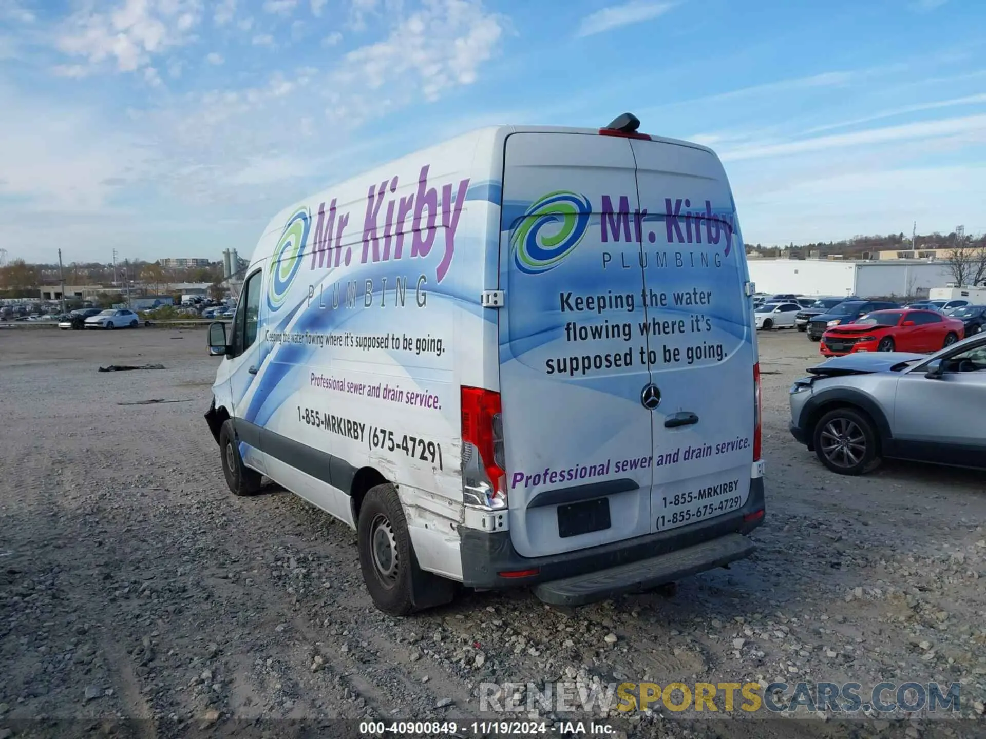 3 Photograph of a damaged car W1Y40BHY2MT044699 MERCEDES-BENZ SPRINTER 2500 2021