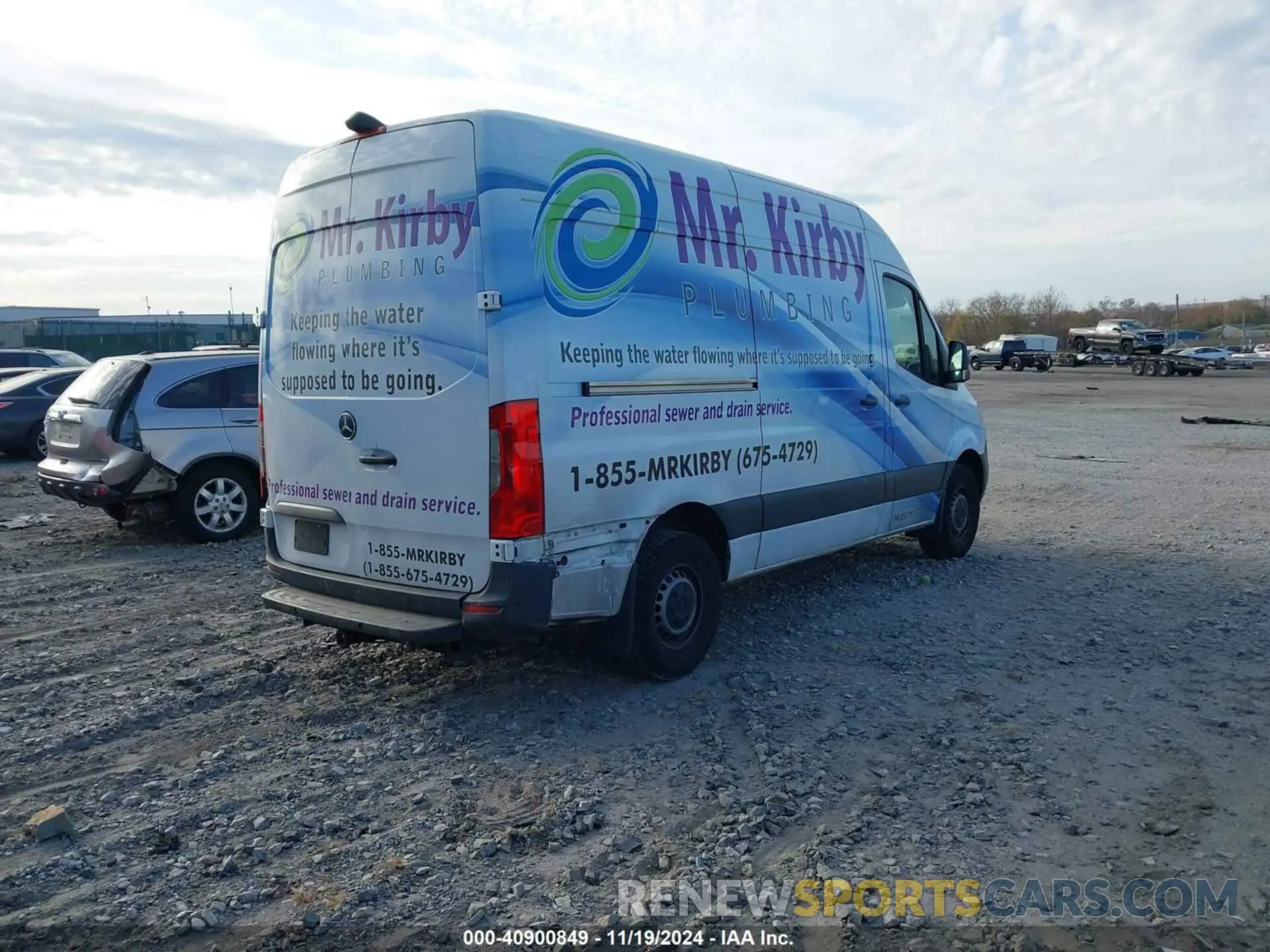 4 Photograph of a damaged car W1Y40BHY2MT044699 MERCEDES-BENZ SPRINTER 2500 2021