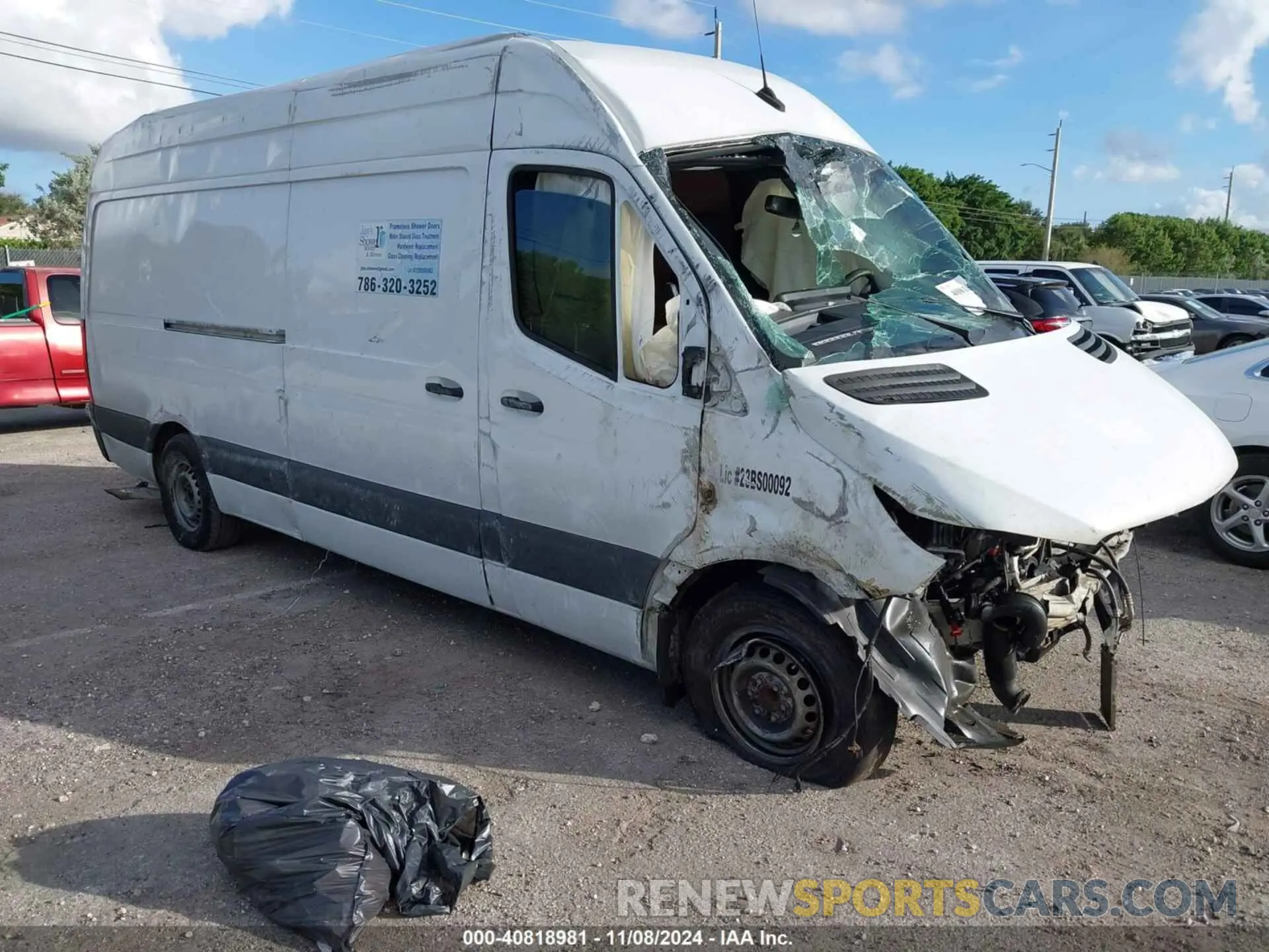 1 Photograph of a damaged car W1Y40CHY1MT060785 MERCEDES-BENZ SPRINTER 2500 2021