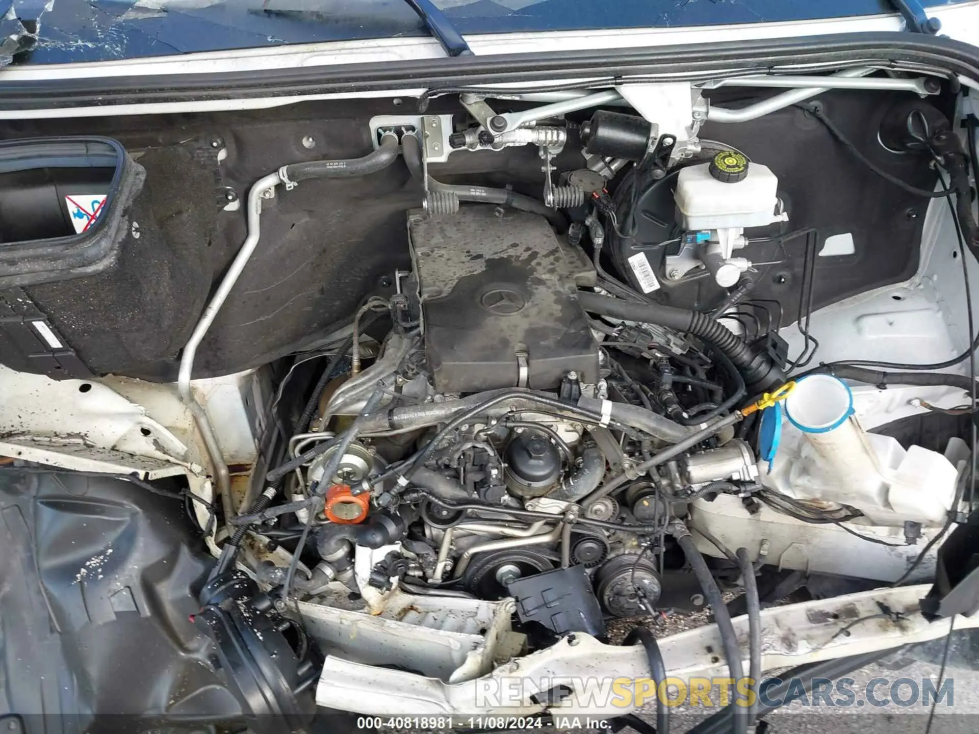 10 Photograph of a damaged car W1Y40CHY1MT060785 MERCEDES-BENZ SPRINTER 2500 2021