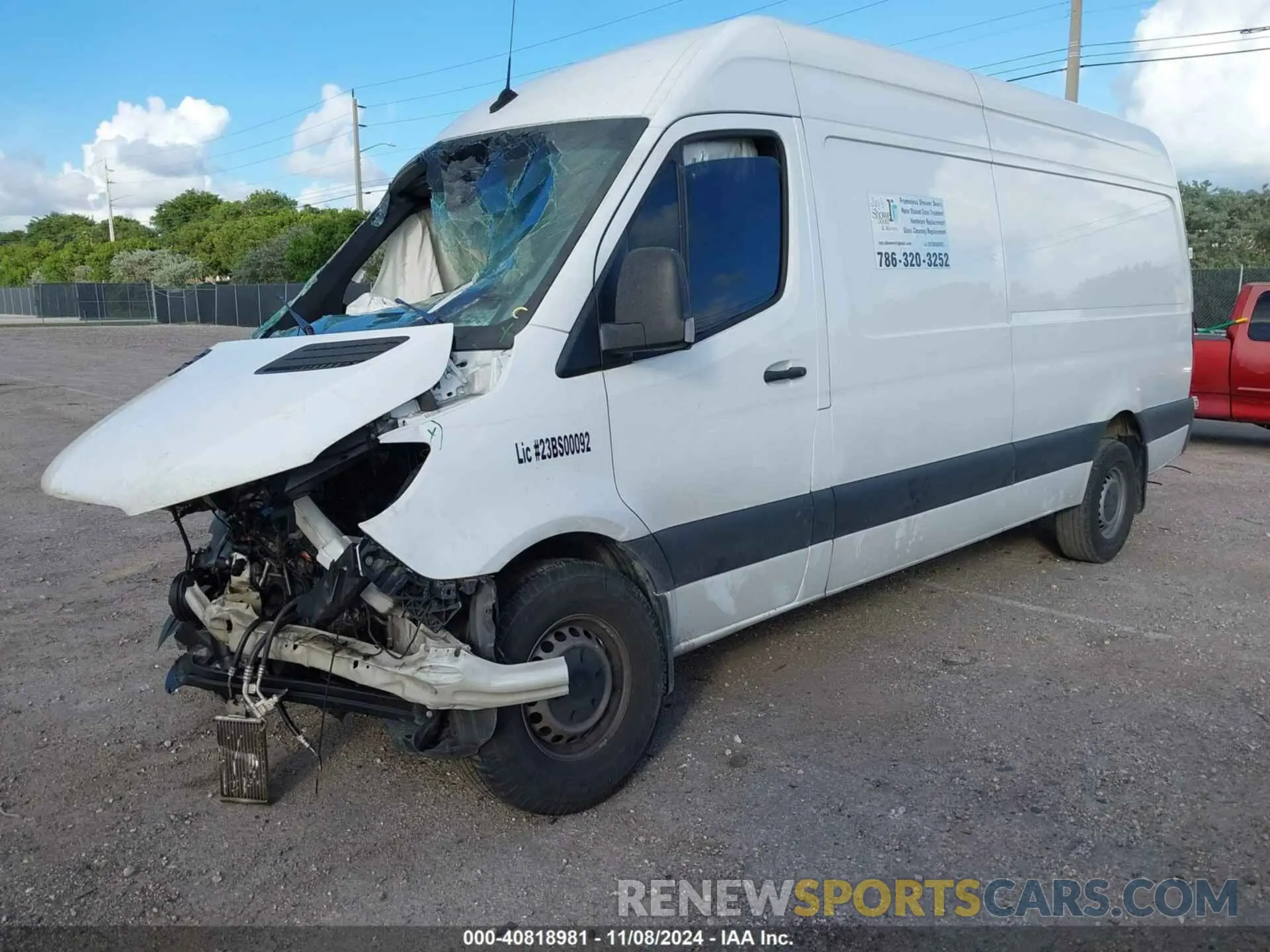 2 Photograph of a damaged car W1Y40CHY1MT060785 MERCEDES-BENZ SPRINTER 2500 2021