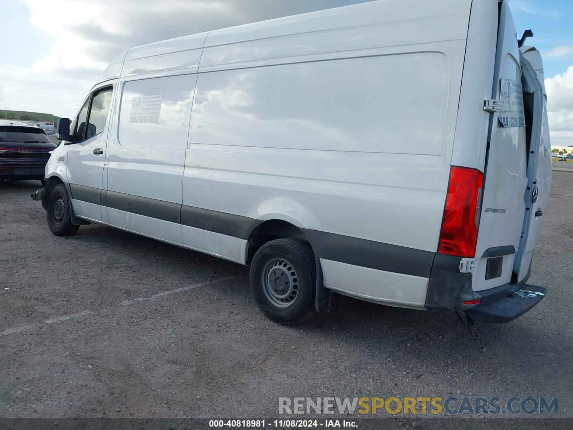 3 Photograph of a damaged car W1Y40CHY1MT060785 MERCEDES-BENZ SPRINTER 2500 2021