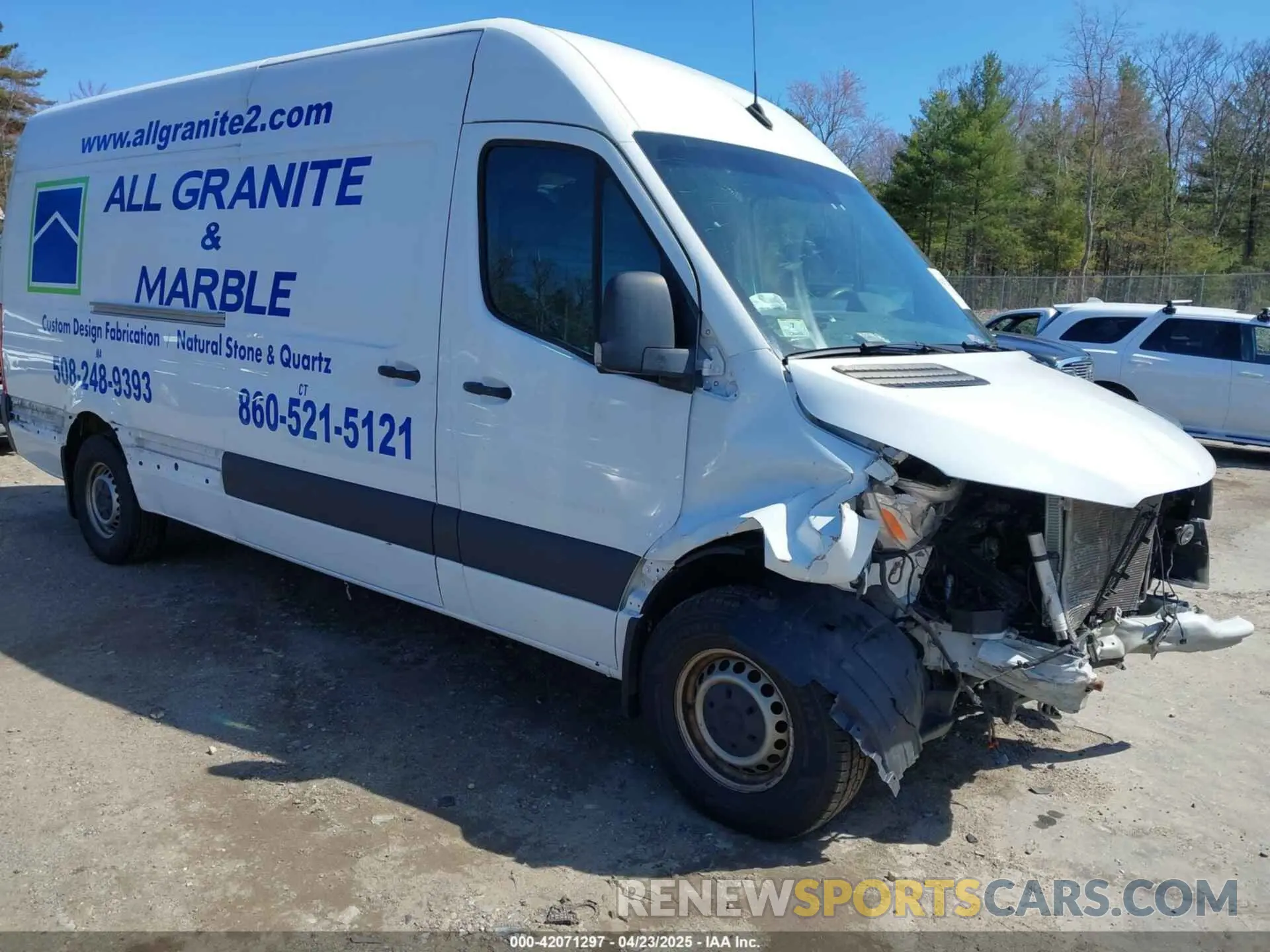 1 Photograph of a damaged car W1Y40CHY6MT044646 MERCEDES-BENZ SPRINTER 2500 2021