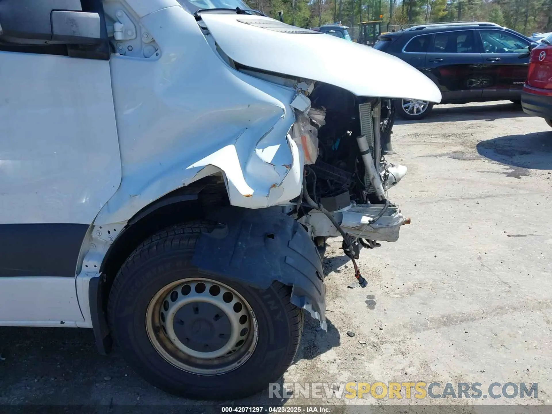 19 Photograph of a damaged car W1Y40CHY6MT044646 MERCEDES-BENZ SPRINTER 2500 2021