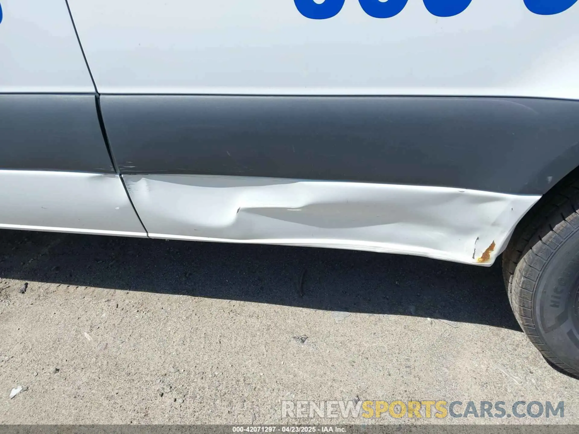21 Photograph of a damaged car W1Y40CHY6MT044646 MERCEDES-BENZ SPRINTER 2500 2021