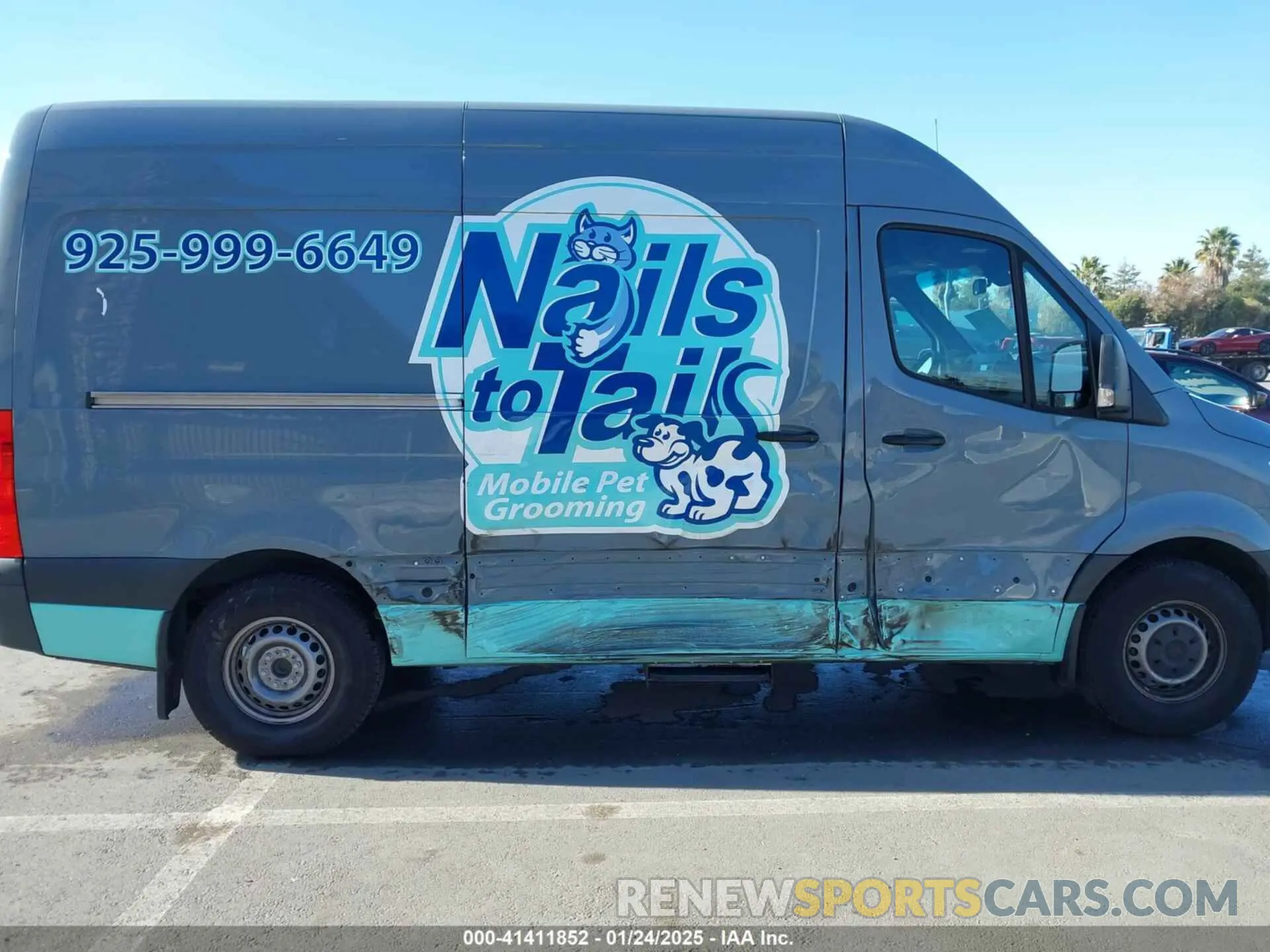 13 Photograph of a damaged car W1Y4DBHY1MT047131 MERCEDES-BENZ SPRINTER 2500 2021