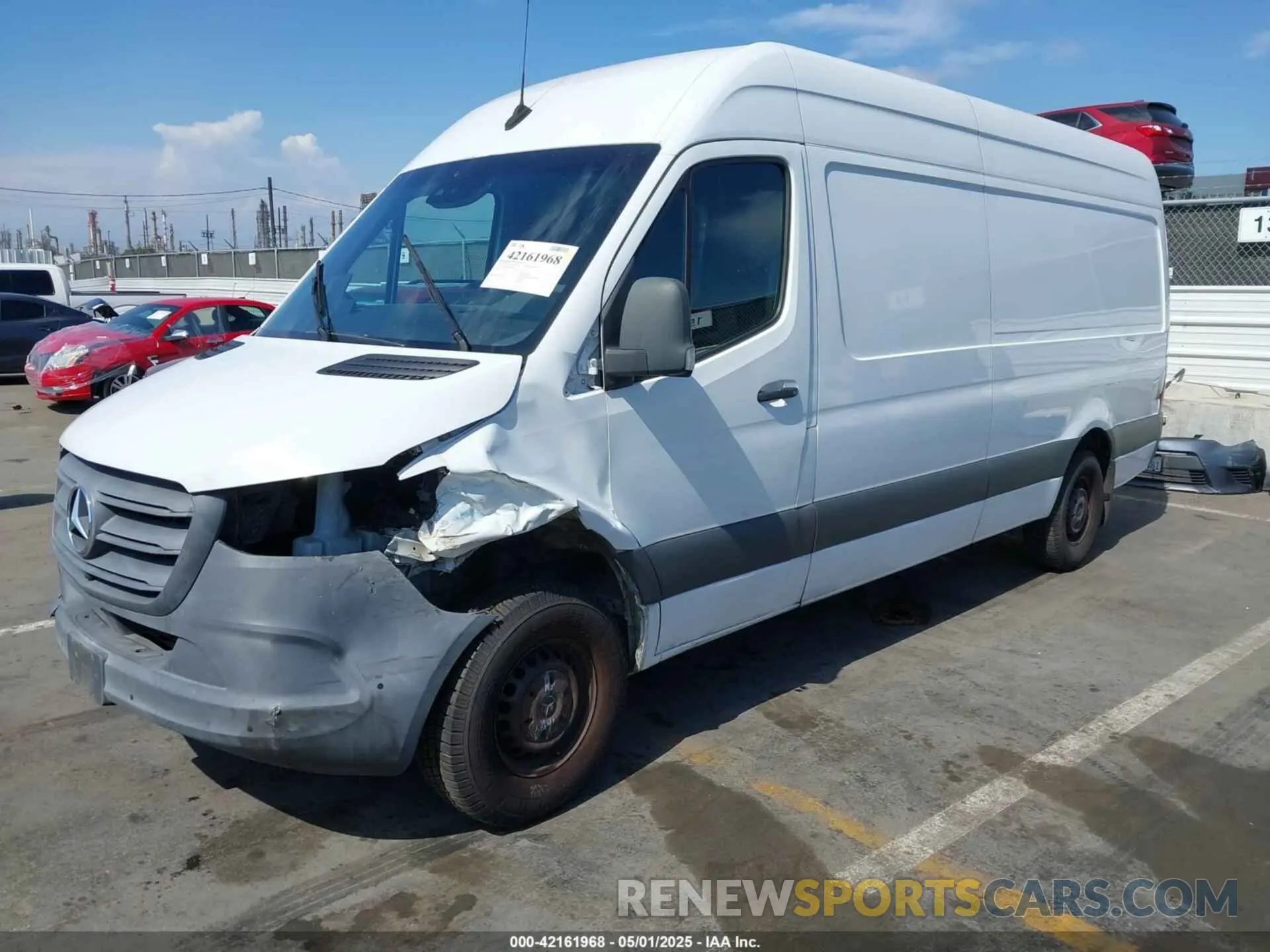 2 Photograph of a damaged car W1Y4DCHY2MT045927 MERCEDES-BENZ SPRINTER 2500 2021
