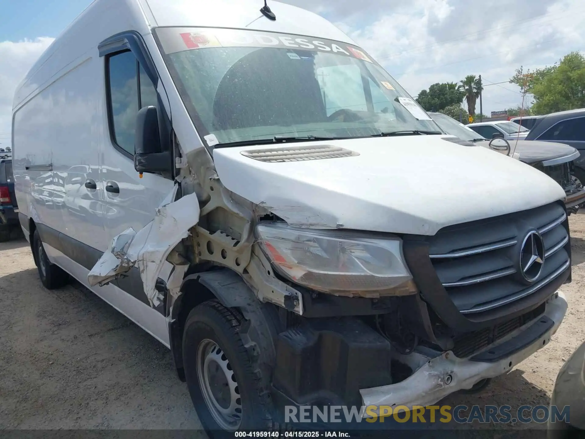 1 Photograph of a damaged car W1Y4DCHY2MT078233 MERCEDES-BENZ SPRINTER 2500 2021