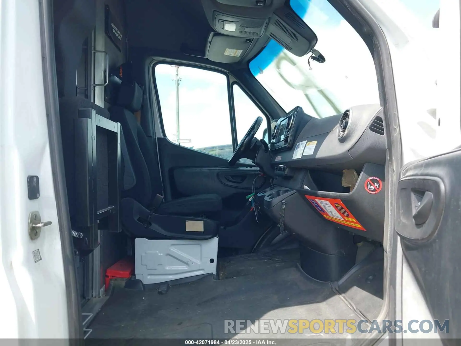 5 Photograph of a damaged car W1Y4DCHY7MT049228 MERCEDES-BENZ SPRINTER 2500 2021