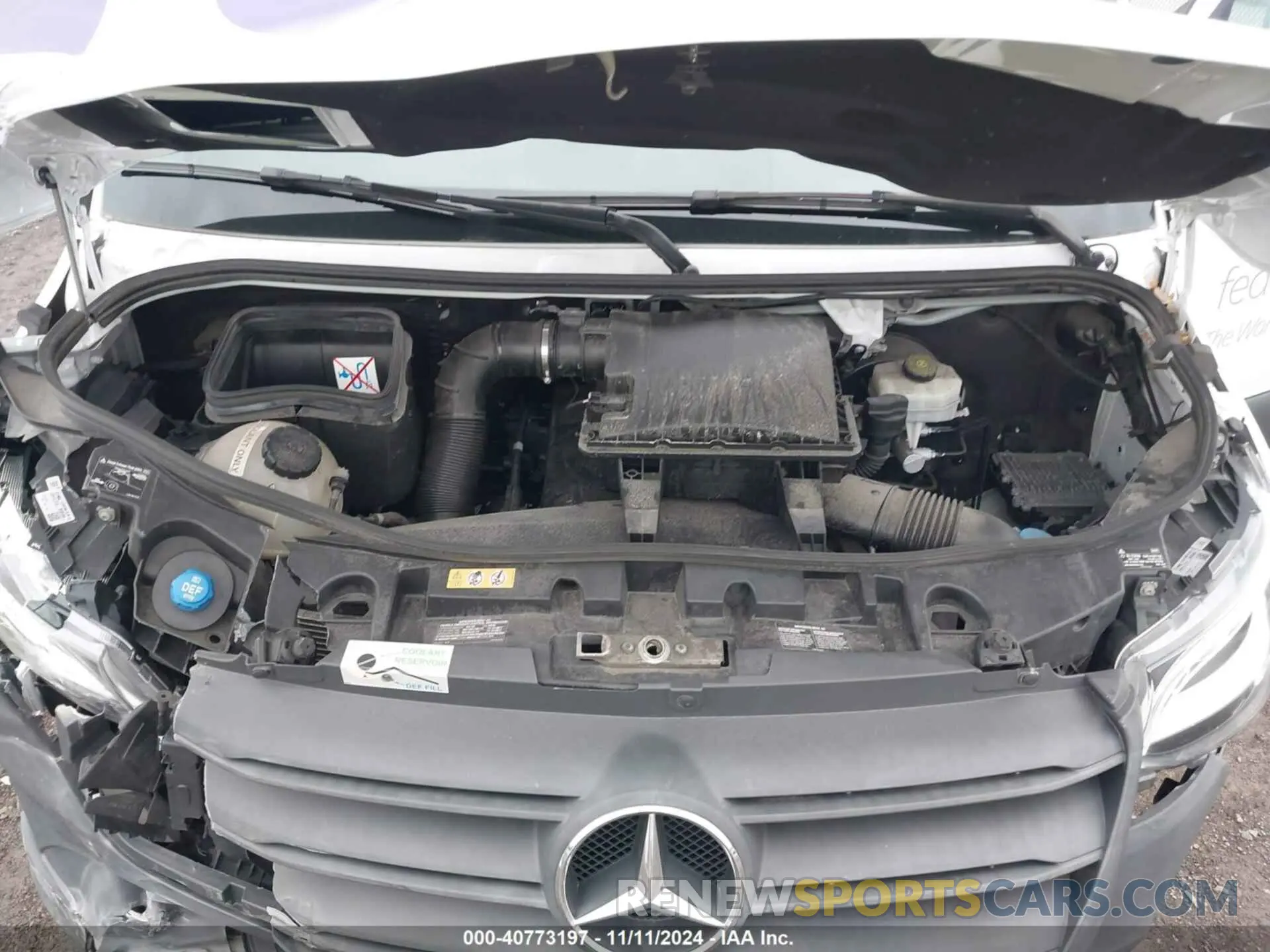 10 Photograph of a damaged car W1Y4DCHY7MT063999 MERCEDES-BENZ SPRINTER 2500 2021