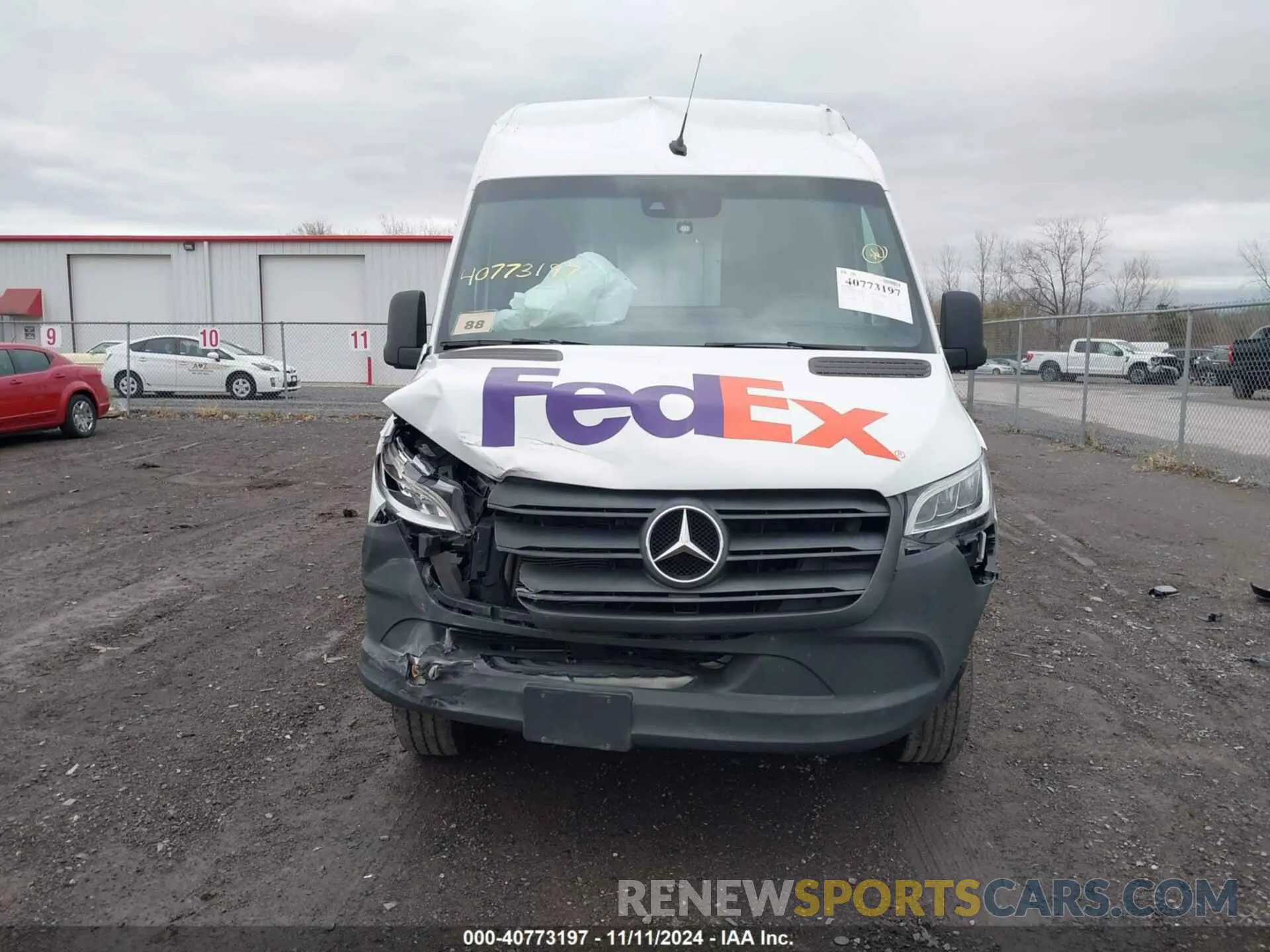 12 Photograph of a damaged car W1Y4DCHY7MT063999 MERCEDES-BENZ SPRINTER 2500 2021