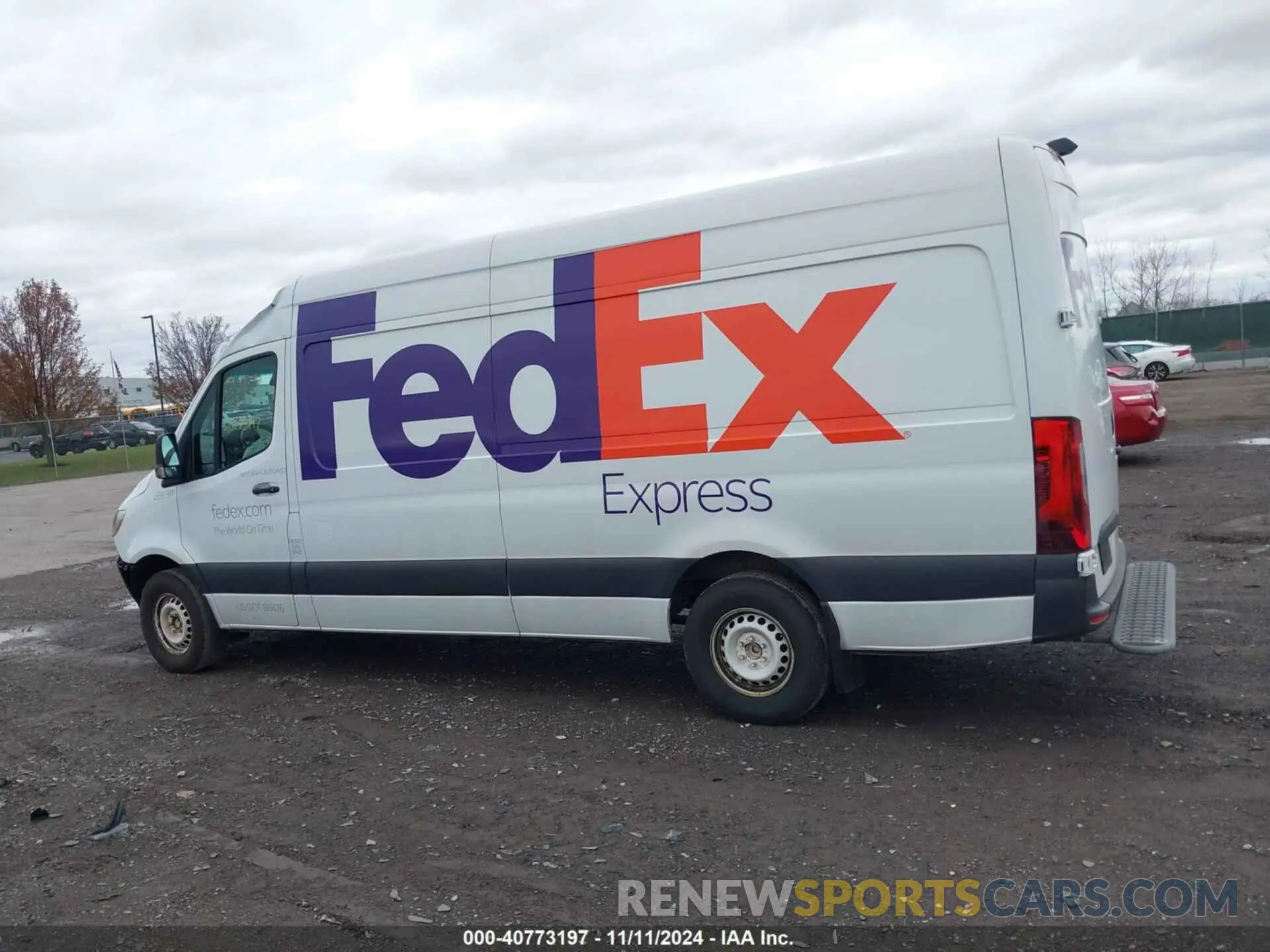 14 Photograph of a damaged car W1Y4DCHY7MT063999 MERCEDES-BENZ SPRINTER 2500 2021