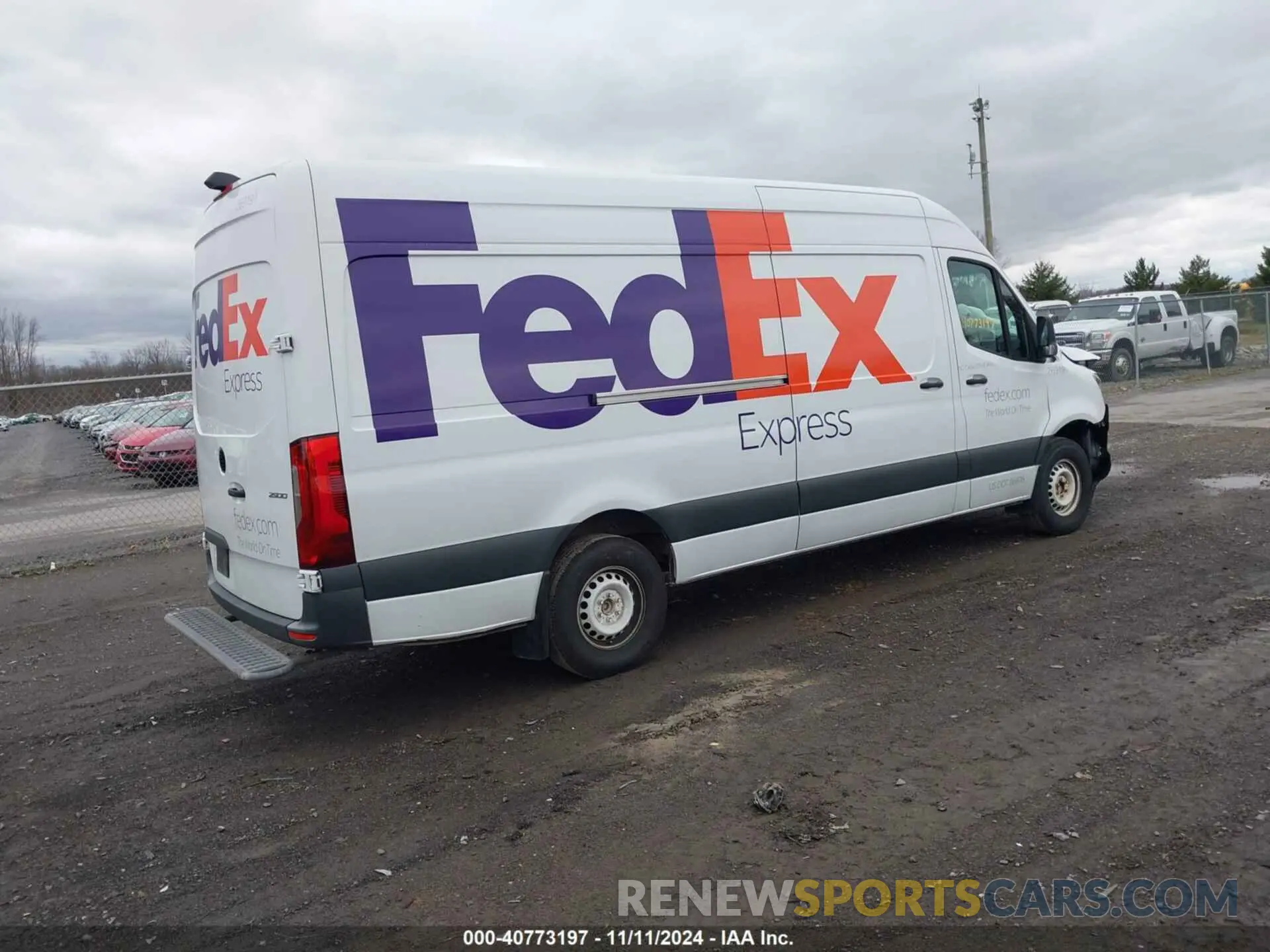 4 Photograph of a damaged car W1Y4DCHY7MT063999 MERCEDES-BENZ SPRINTER 2500 2021