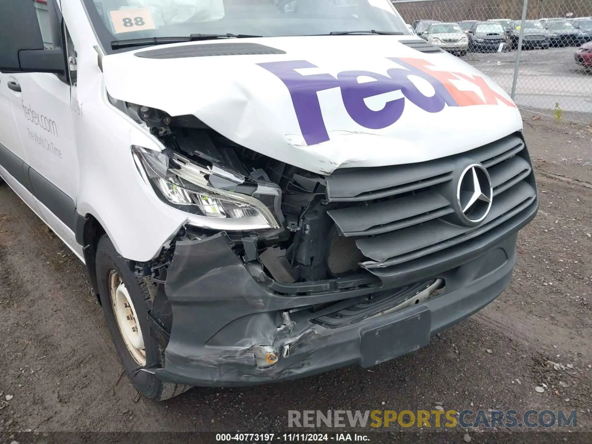 6 Photograph of a damaged car W1Y4DCHY7MT063999 MERCEDES-BENZ SPRINTER 2500 2021