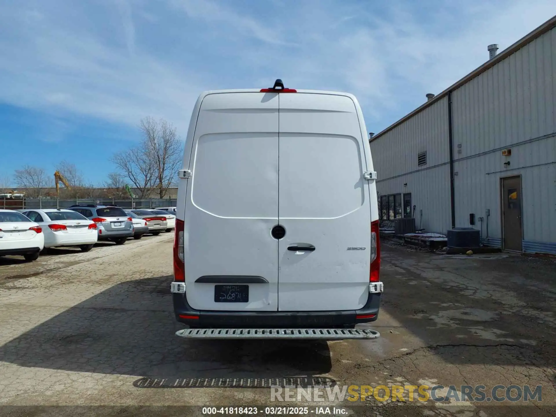 17 Photograph of a damaged car W1Y4DCHY9MT049716 MERCEDES-BENZ SPRINTER 2500 2021