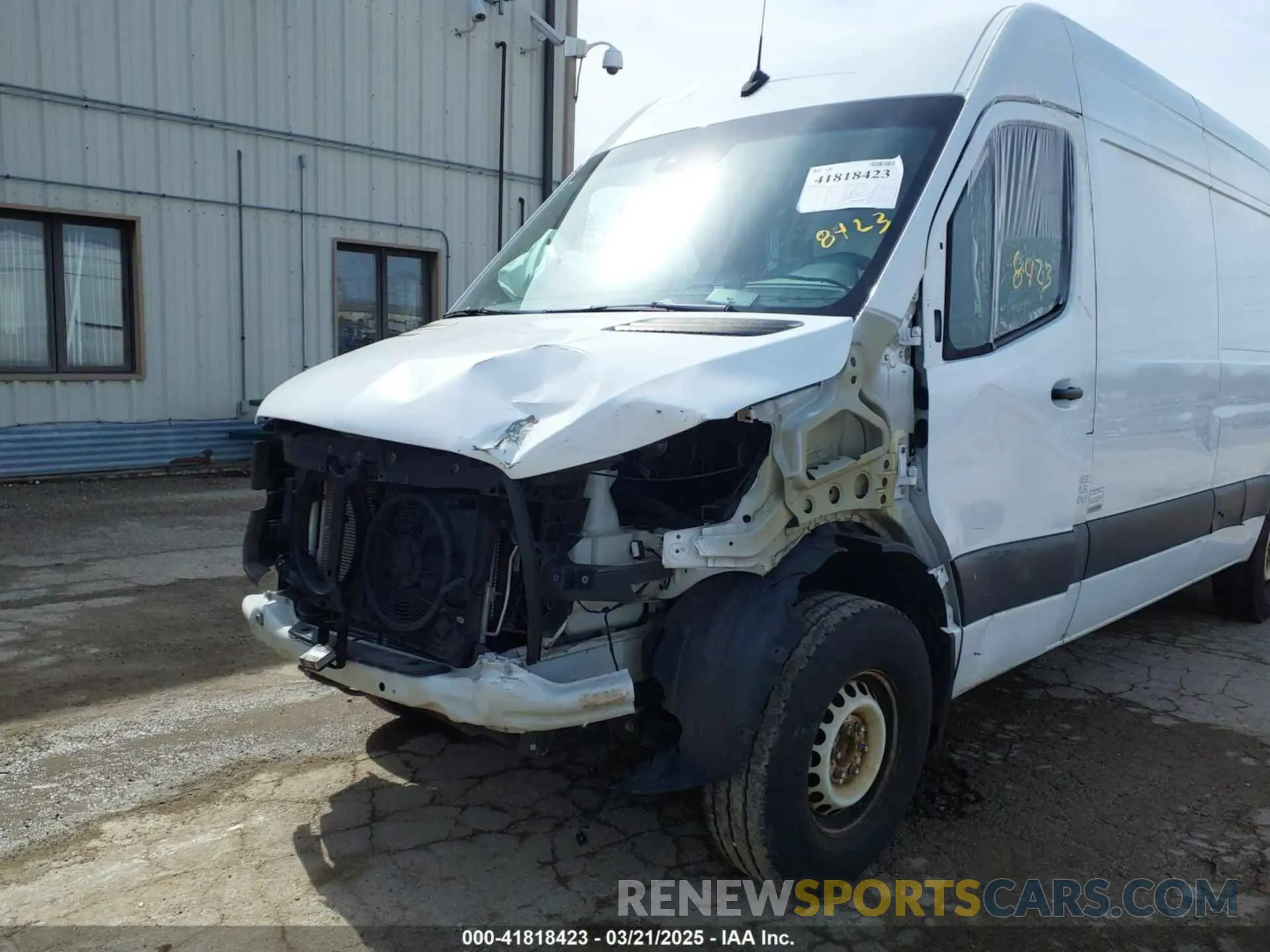 6 Photograph of a damaged car W1Y4DCHY9MT049716 MERCEDES-BENZ SPRINTER 2500 2021