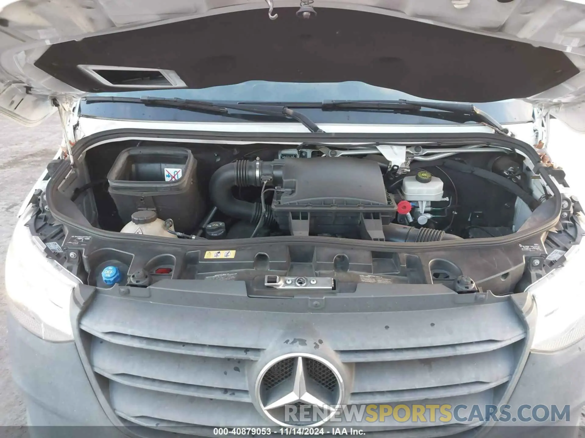 10 Photograph of a damaged car W1Y4EBHY3MT058046 MERCEDES-BENZ SPRINTER 2500 2021