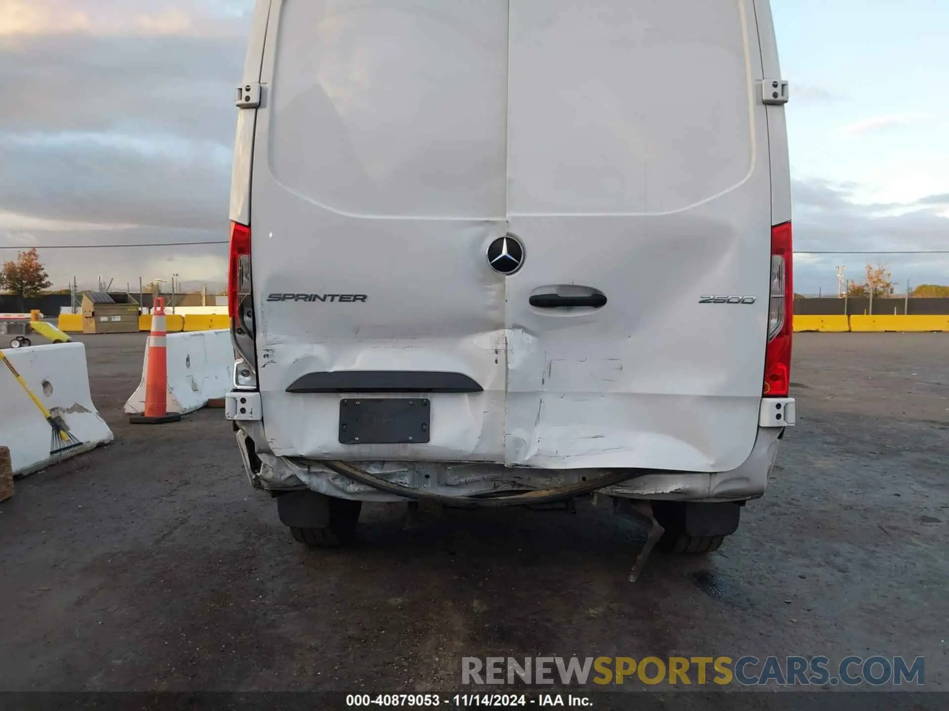 6 Photograph of a damaged car W1Y4EBHY3MT058046 MERCEDES-BENZ SPRINTER 2500 2021