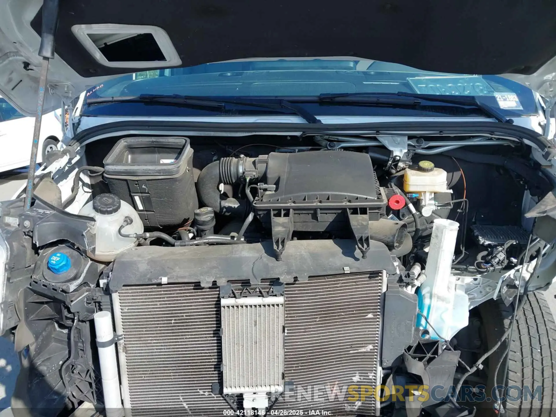 10 Photograph of a damaged car W1Y4EBHY8MT075330 MERCEDES-BENZ SPRINTER 2500 2021