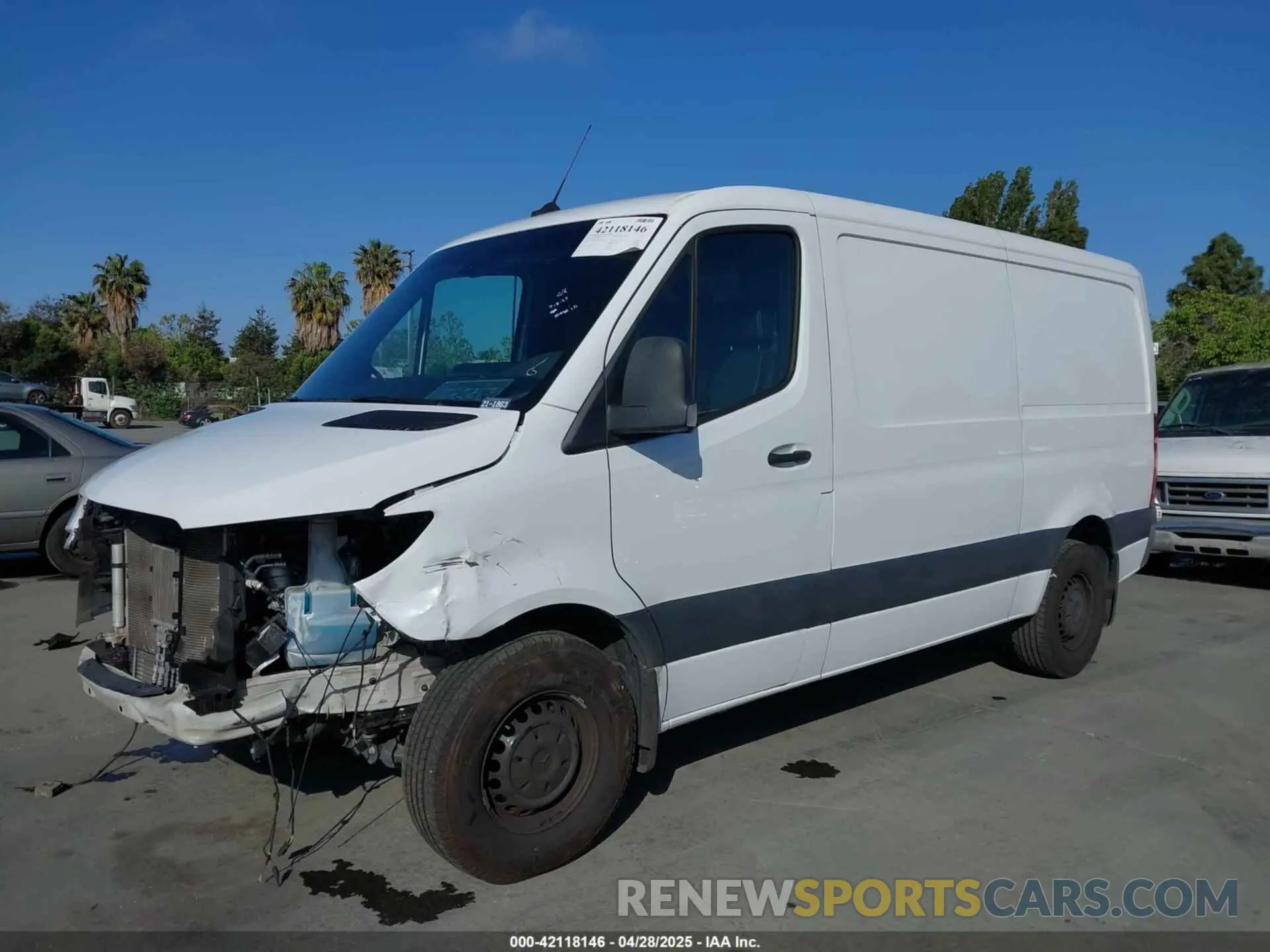 6 Photograph of a damaged car W1Y4EBHY8MT075330 MERCEDES-BENZ SPRINTER 2500 2021