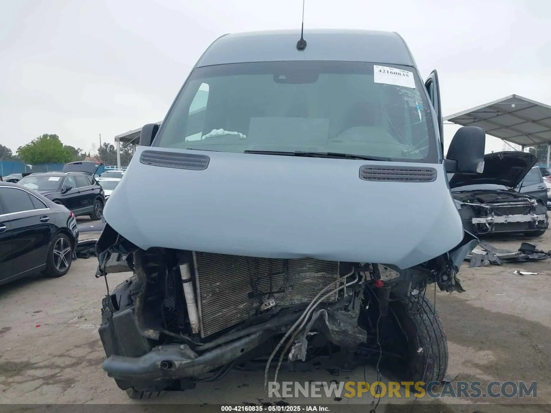 12 Photograph of a damaged car W1Y4EBVY6MT057476 MERCEDES-BENZ SPRINTER 2500 2021