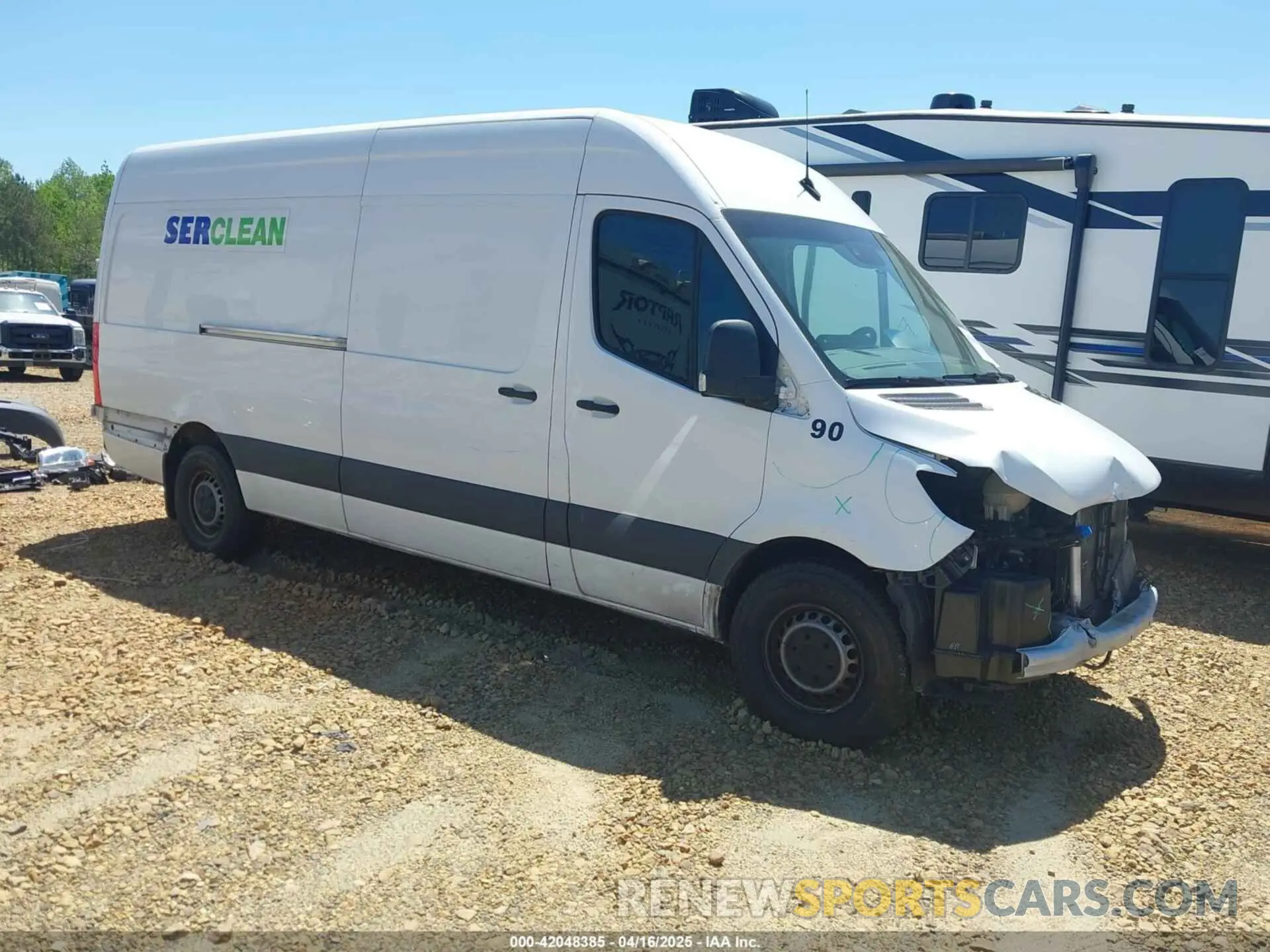 1 Photograph of a damaged car W1Y4ECHY9MT065430 MERCEDES-BENZ SPRINTER 2500 2021