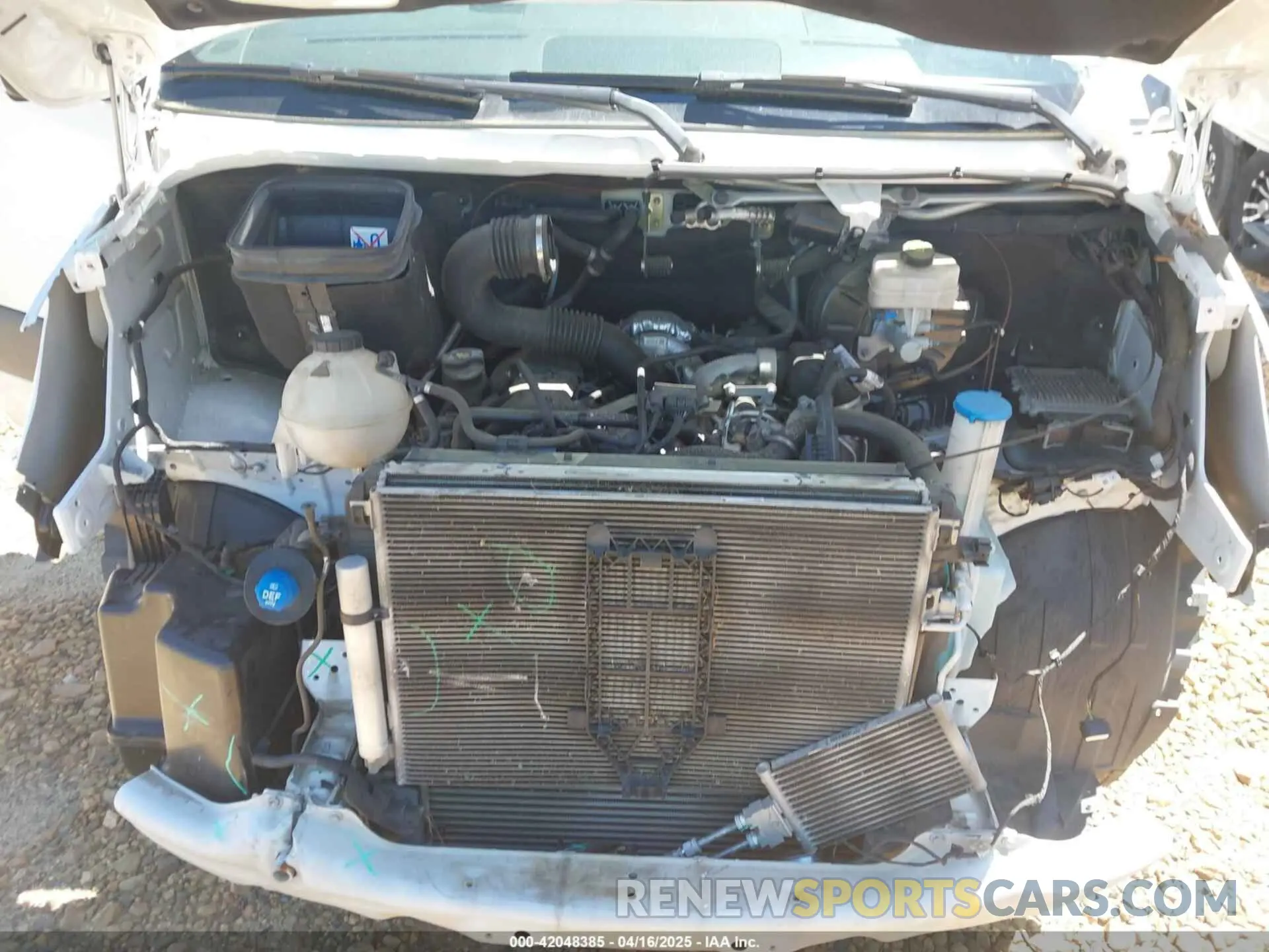 10 Photograph of a damaged car W1Y4ECHY9MT065430 MERCEDES-BENZ SPRINTER 2500 2021
